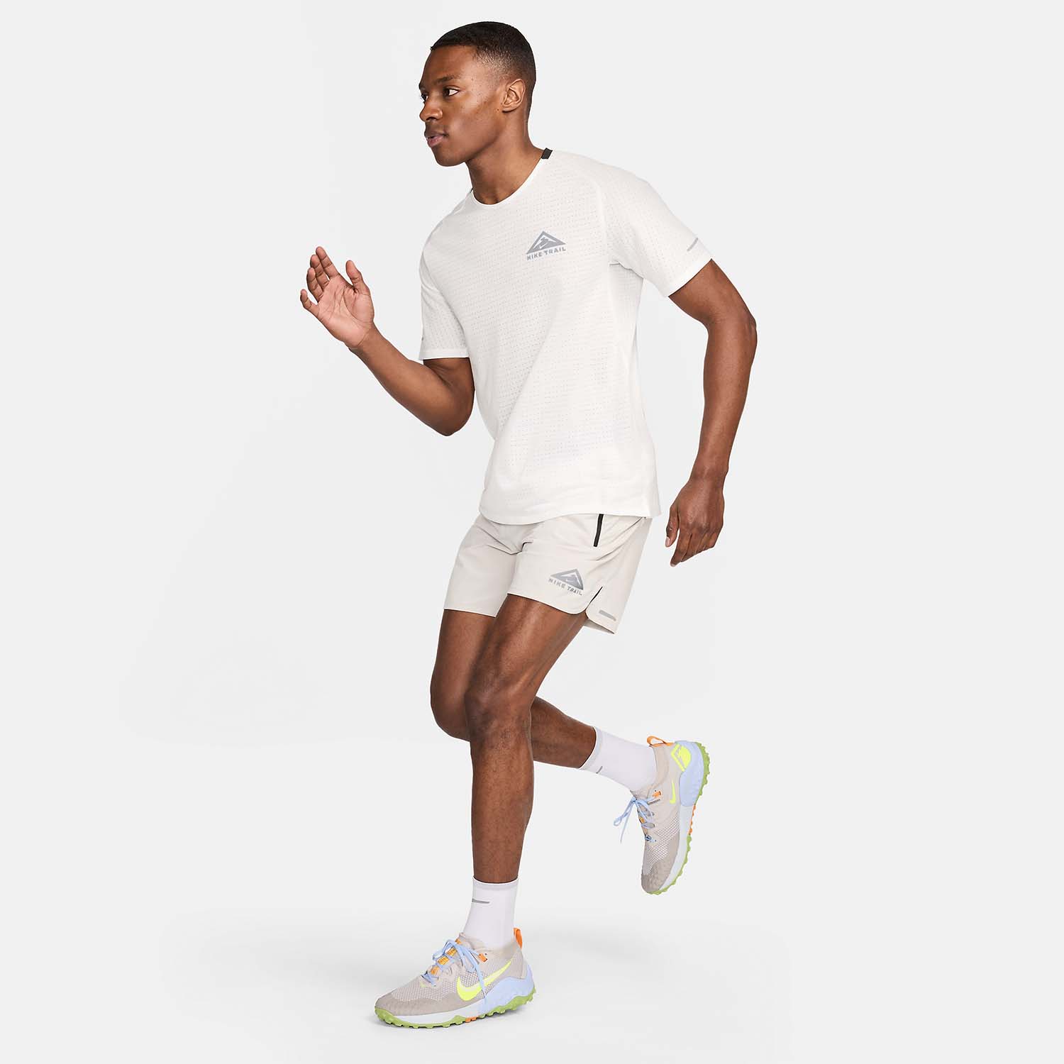 Nike Dri-FIT Second Sunrise 7in Pantaloncini Light Iron Ore/Black