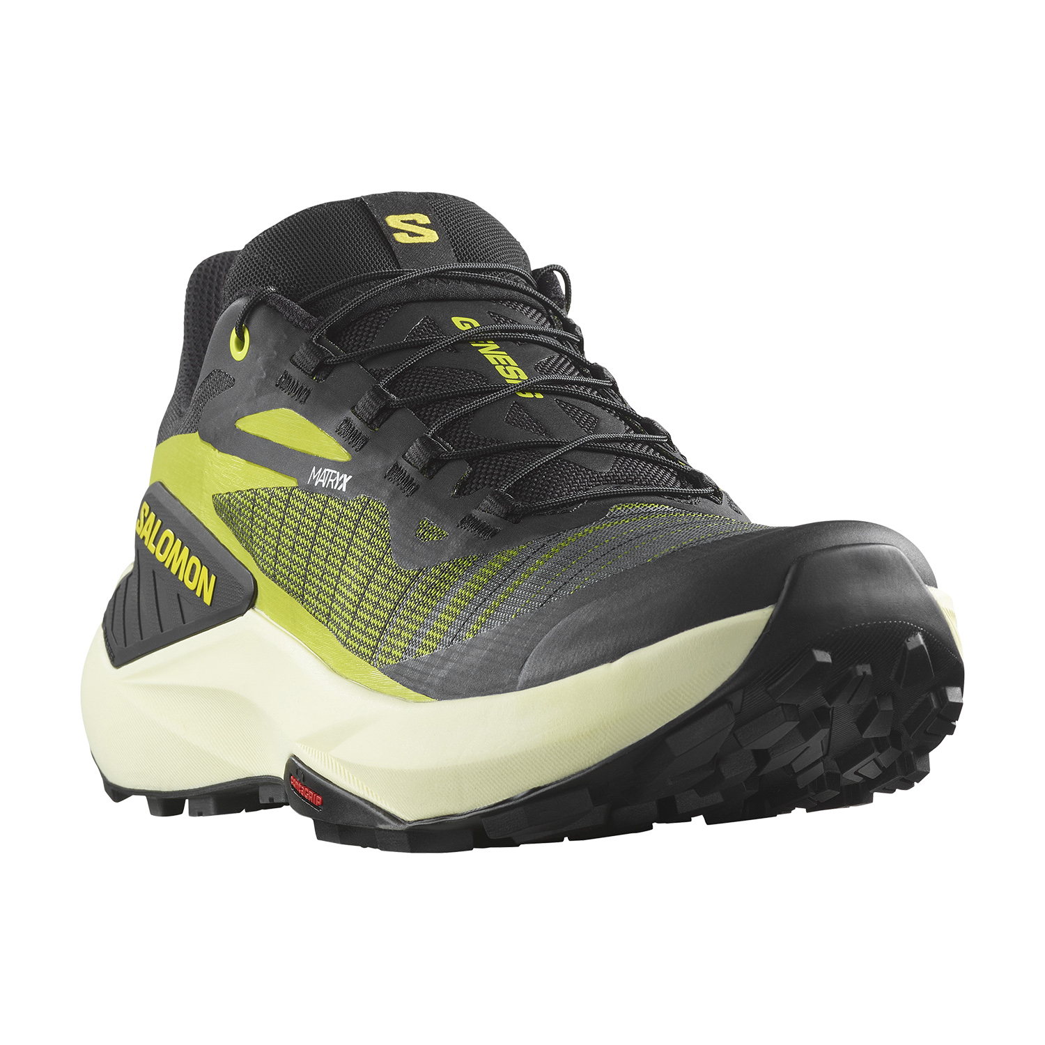 Salomon Genesis Black/Sulphur Spring/Transparent Yellow
