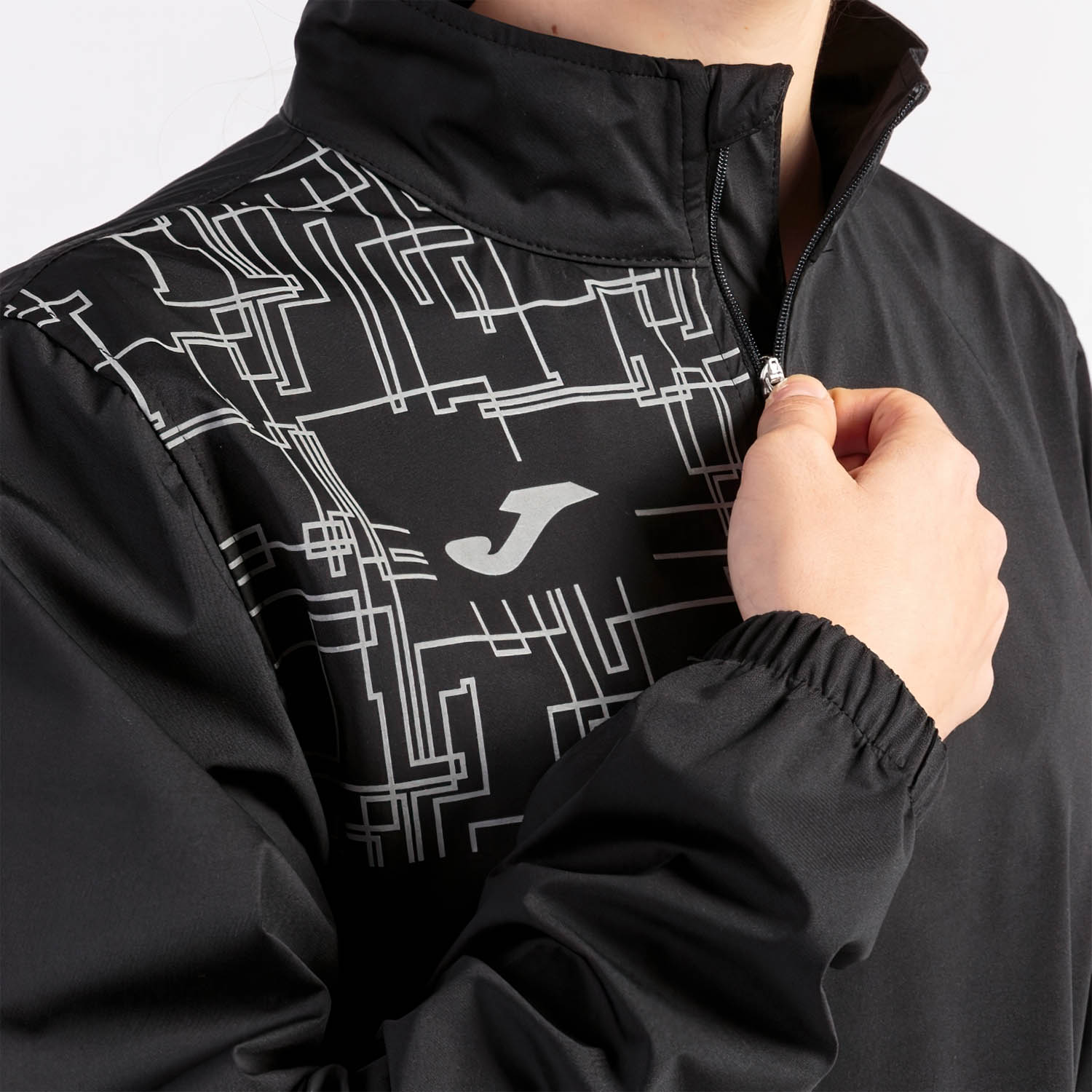 Joma Elite VIII Logo Giacca Black