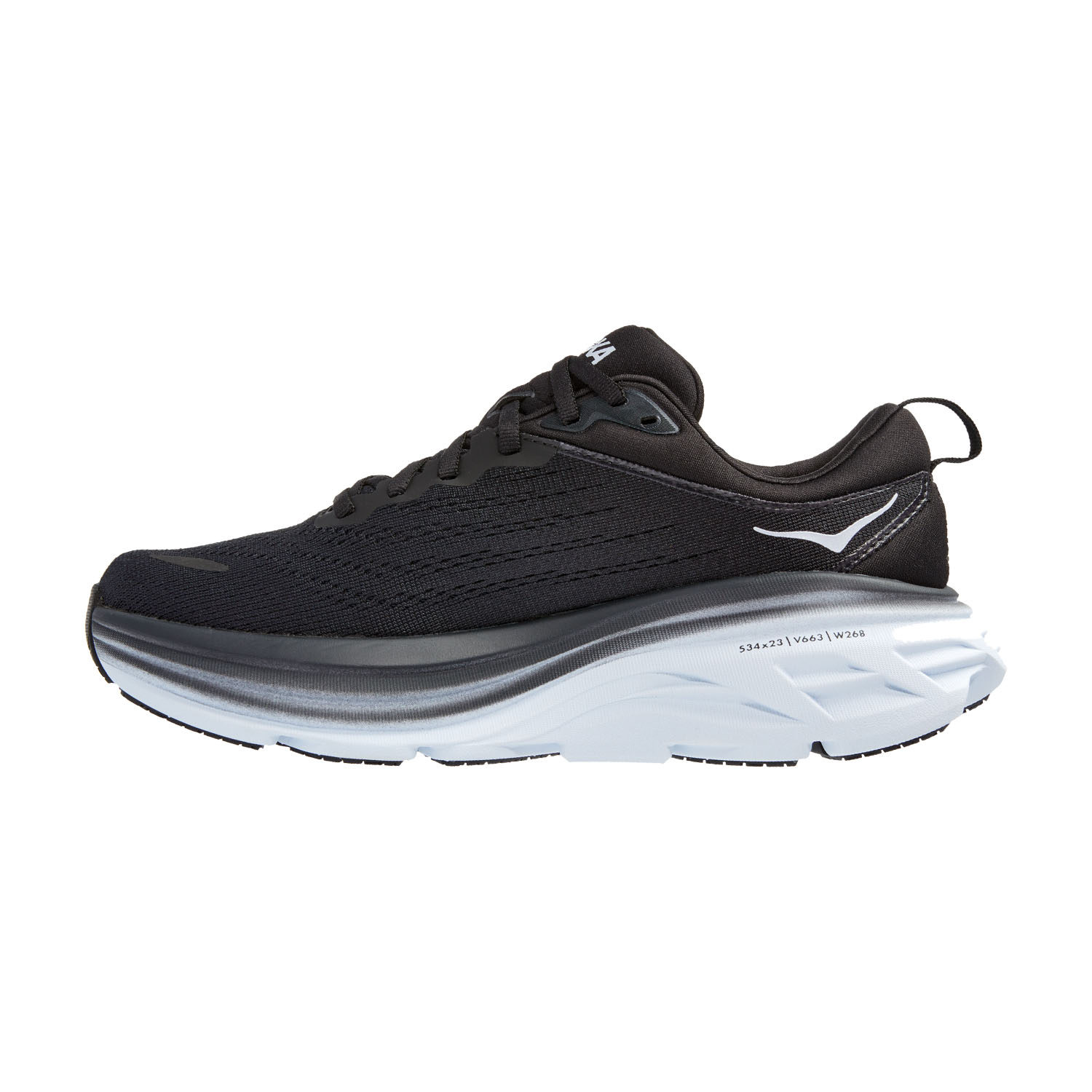 Hoka Bondi 8 Black/White