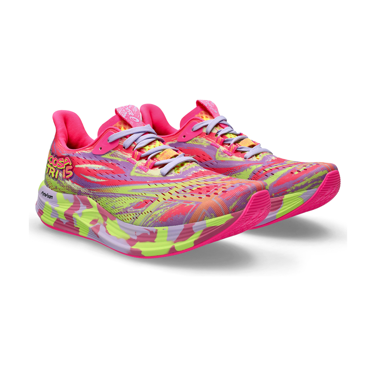 Asics Noosa Tri 15 Hot Pink/Safety Yellow