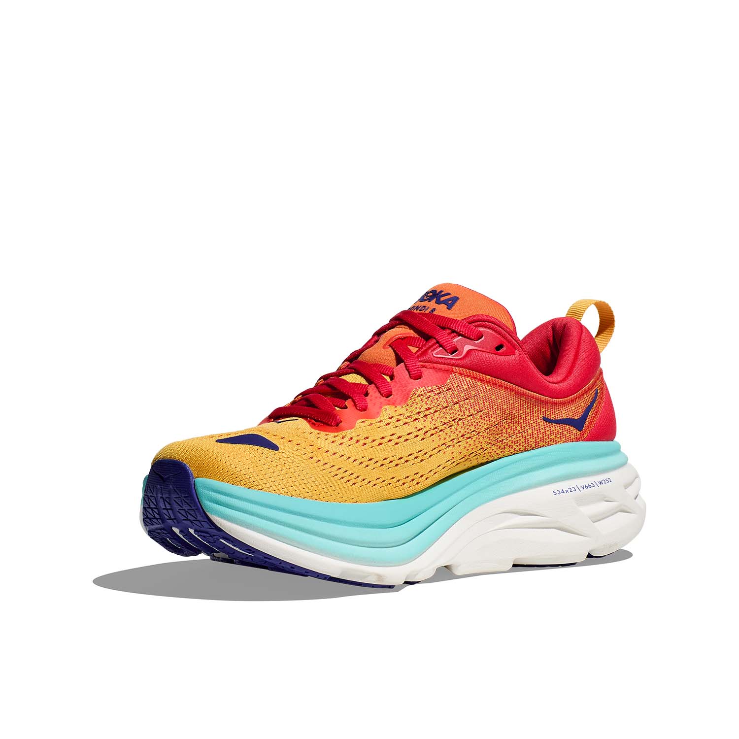 Hoka Bondi 8 Cerise/Cloudless