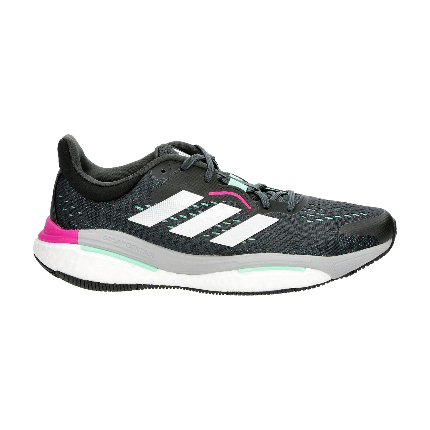 adidas Solarcontrol Carbon/Silver Metallic/Lucid Fuchsia
