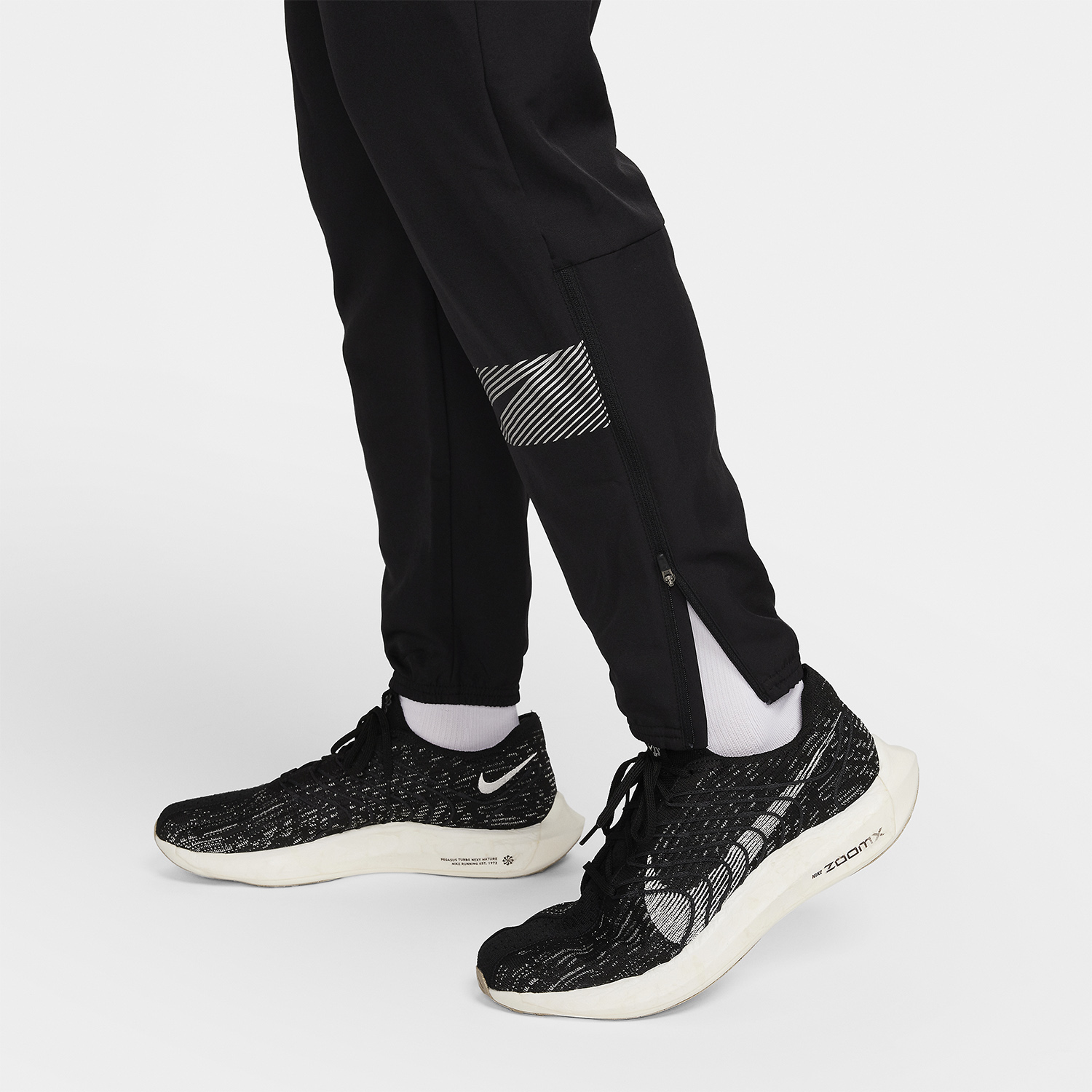 Nike Challenger Flash Pantaloni Black/Reflective Silver