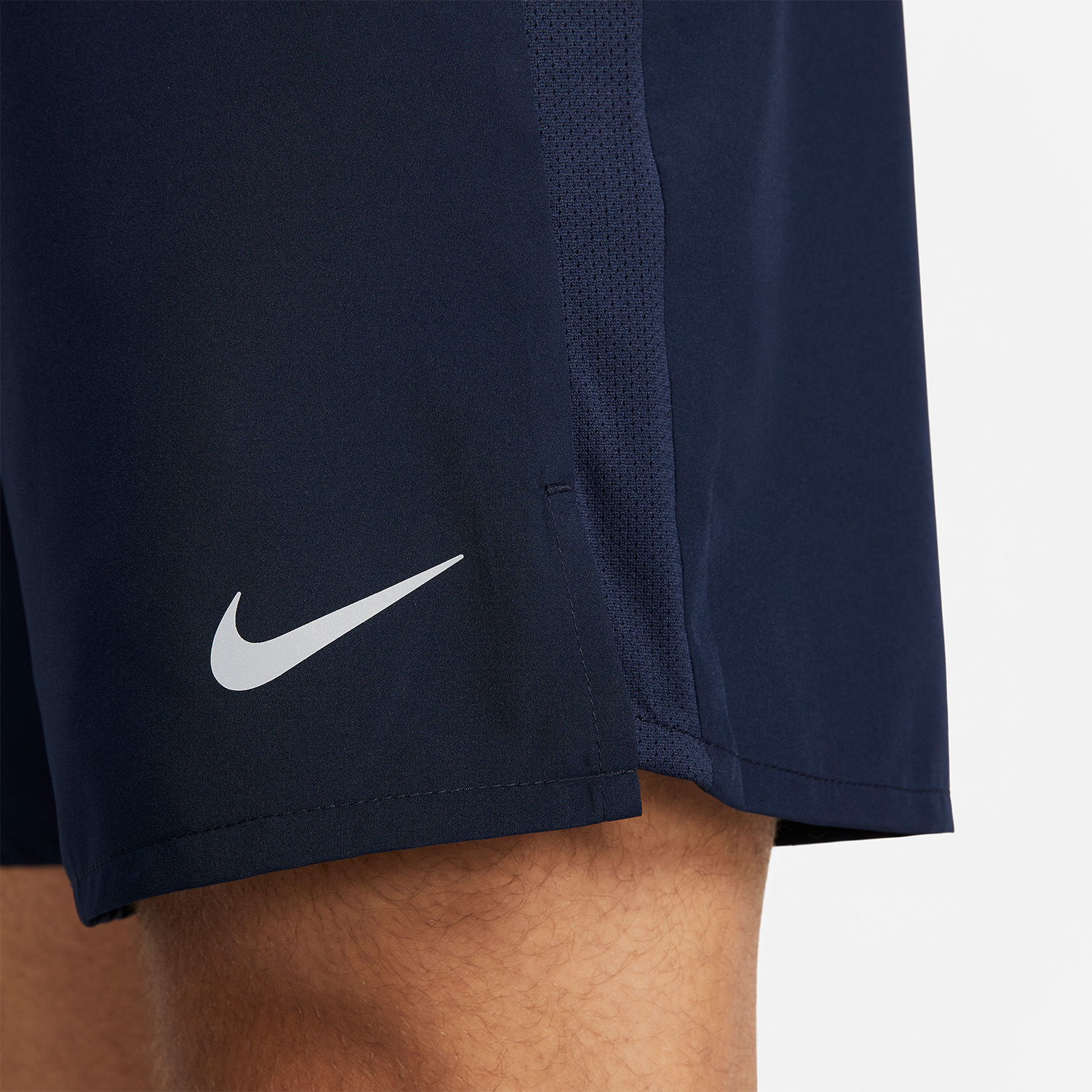 Nike Challenger 2 in 1 7in Pantaloncini Obsidian/Black/Reflective Silver