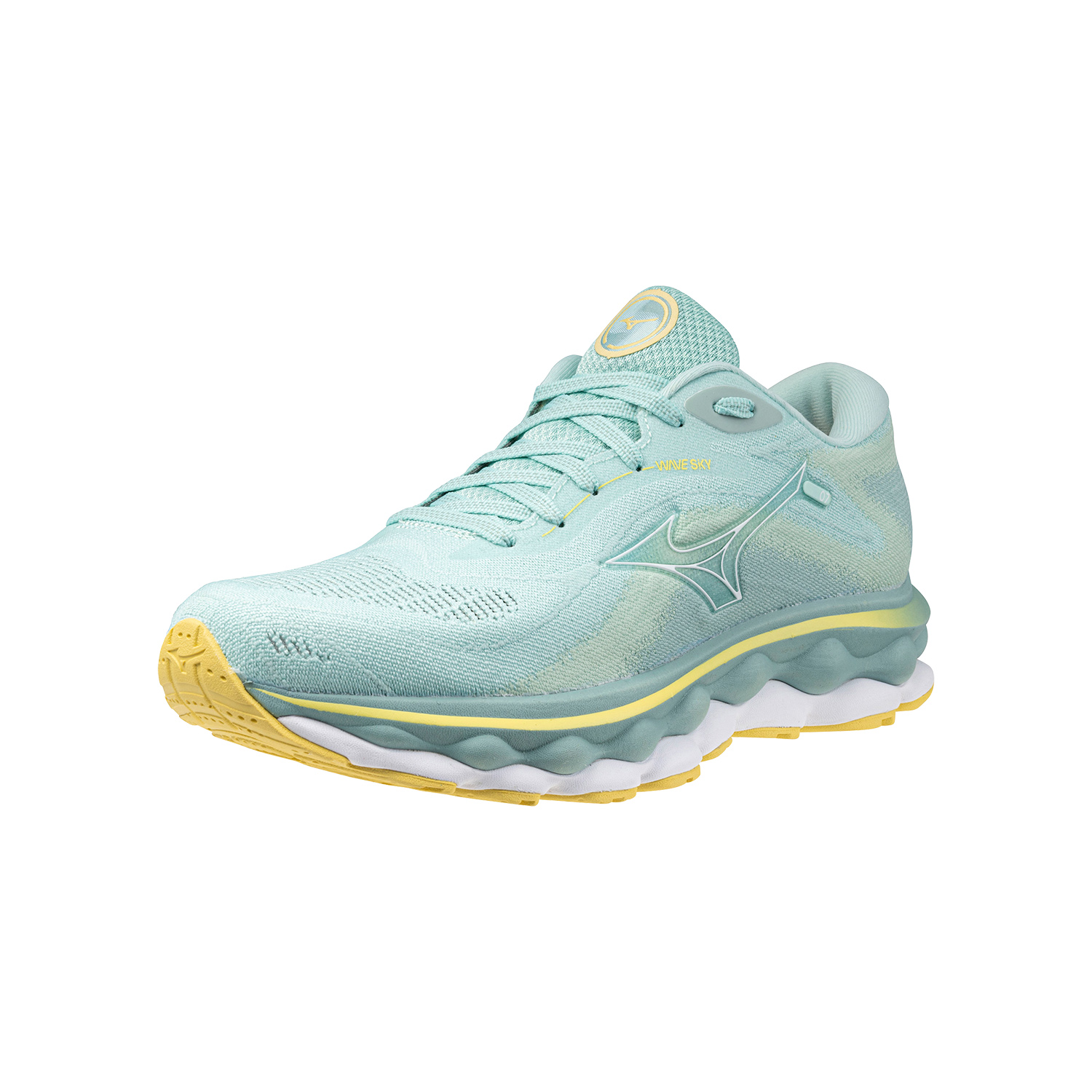 Mizuno Wave Sky 7 Eggshell Blue/White/Sunshine