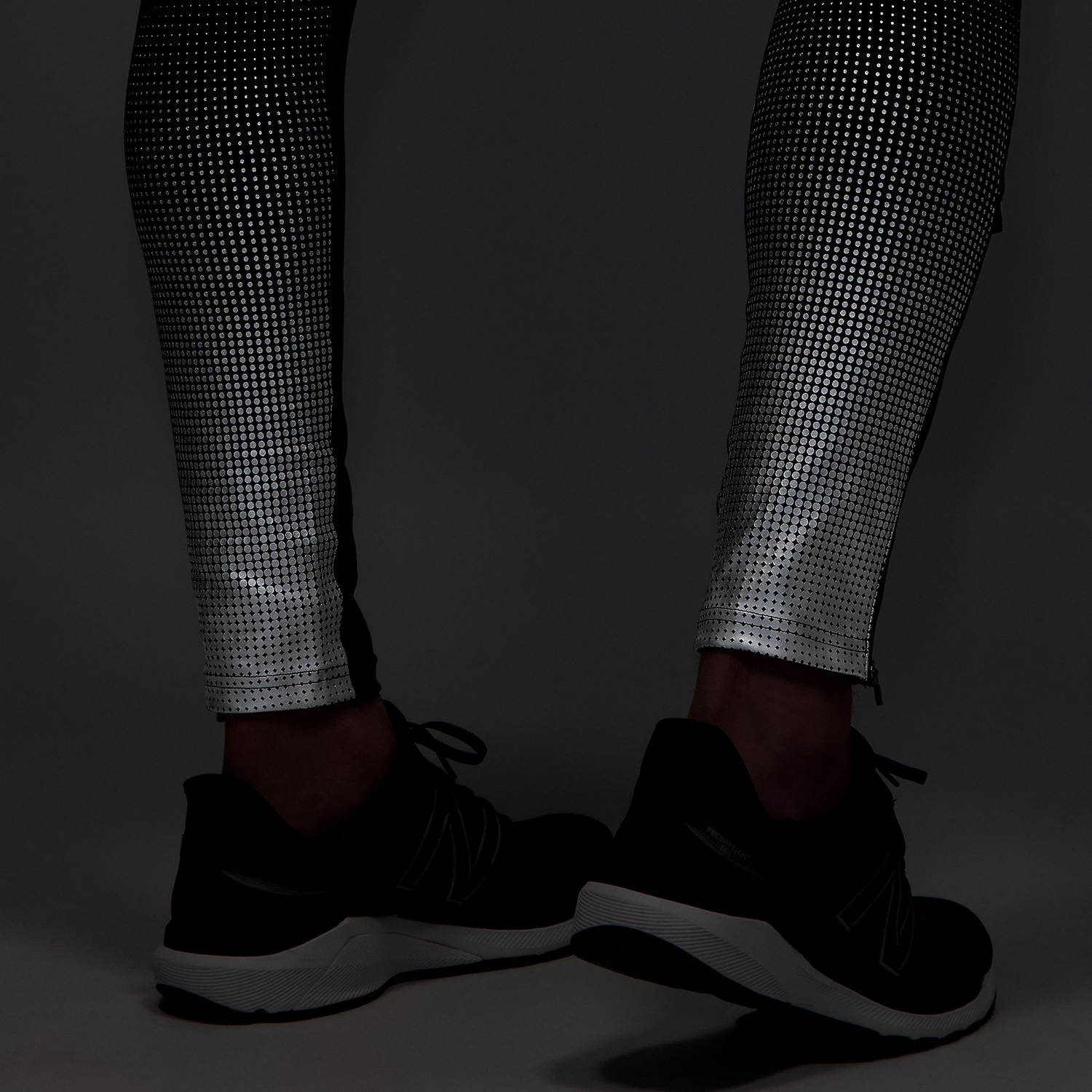 New Balance Accelerate Tights Black Metallic