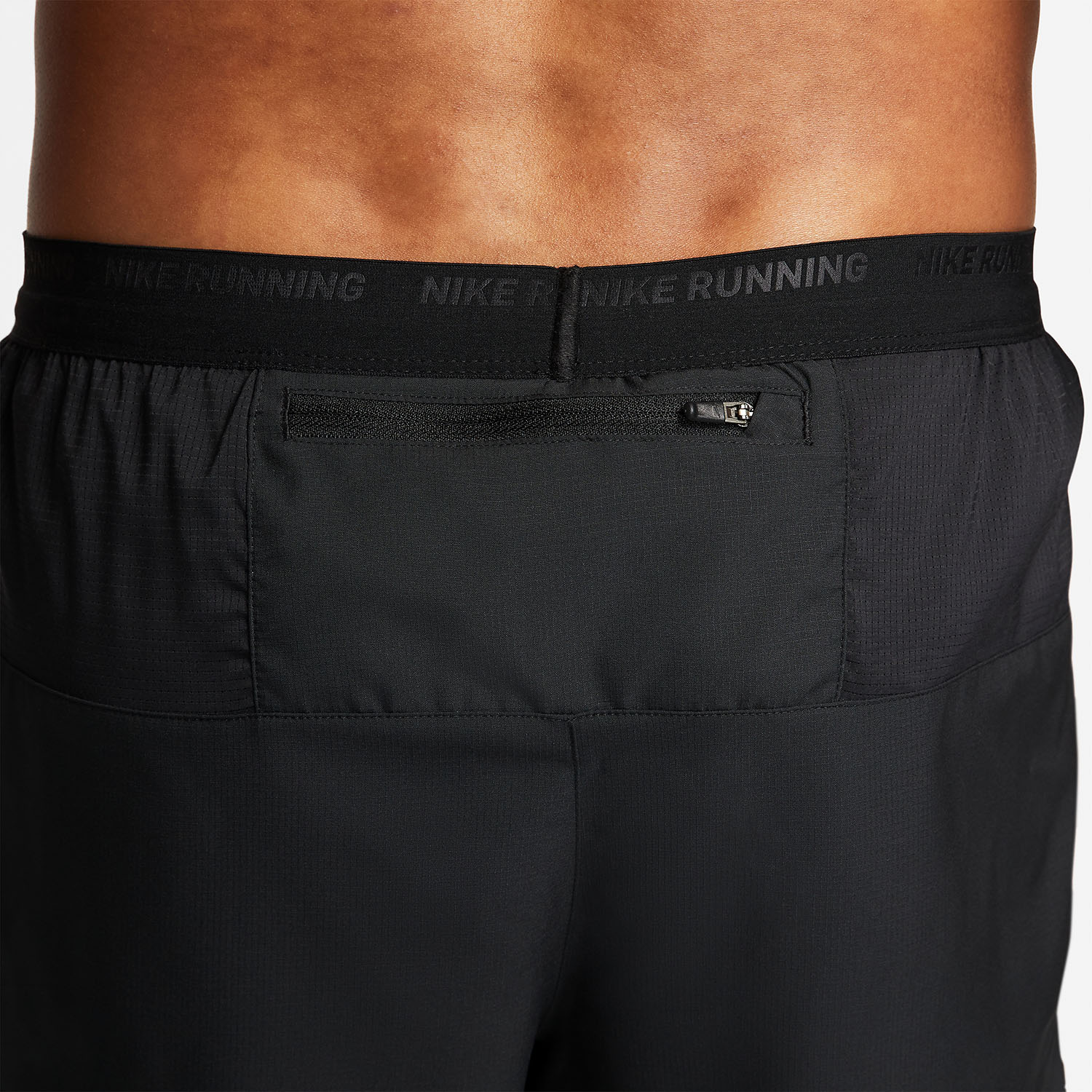 Nike Dri-FIT Stride 2 in 1 7in Pantaloncini Black/Reflective Silver