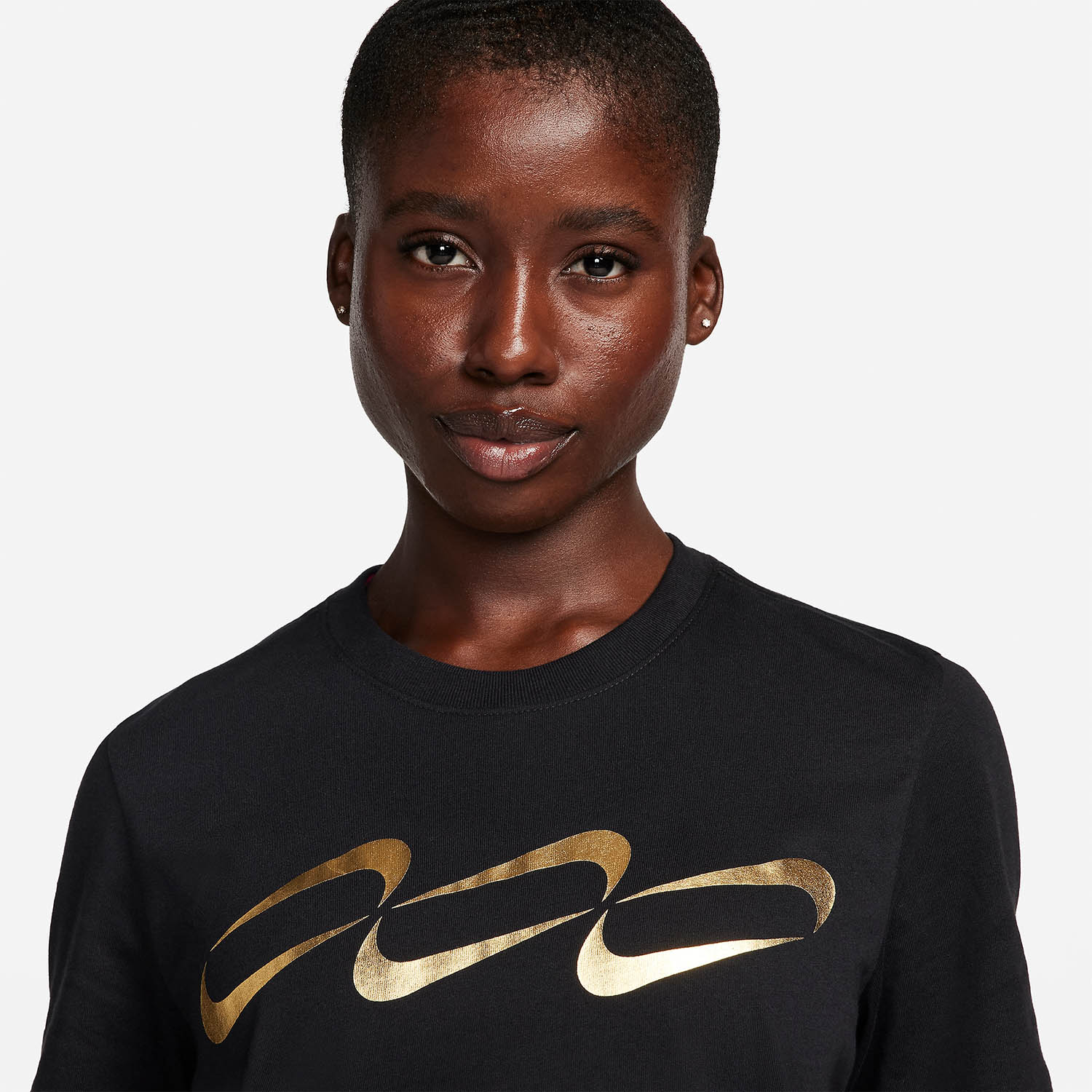 Nike Dri-FIT Crew Maglietta Black