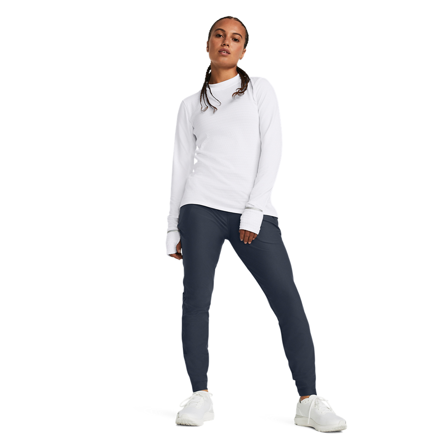 Under Armour Qualifier Cold Maglia White/Reflective