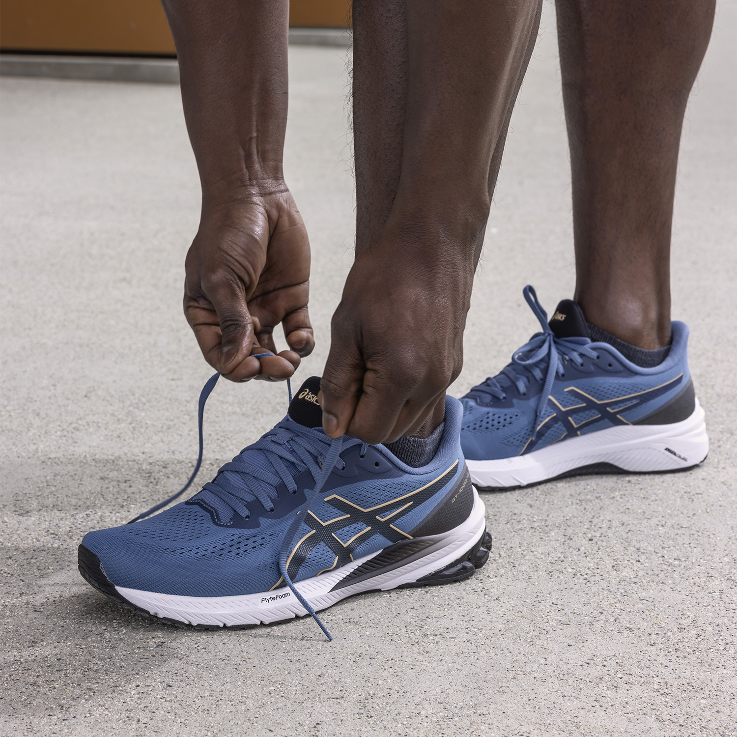 Asics GT 1000 12 Storm Blue/Dune