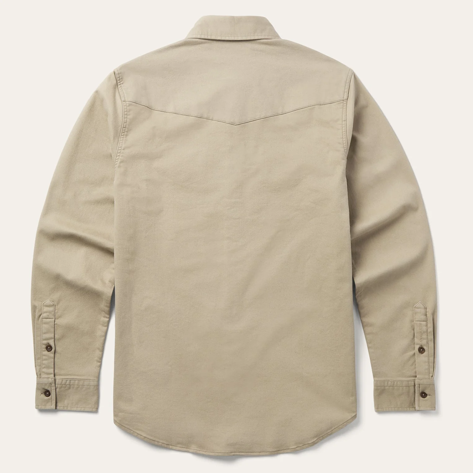 Brushed Twill Lined Shirt Jacket