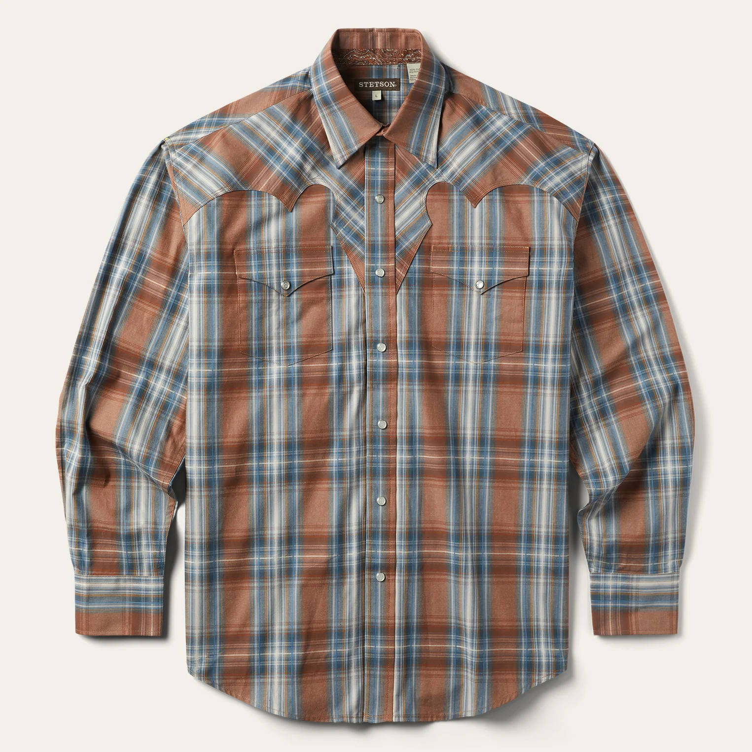Rustic Plaid Western Shirt