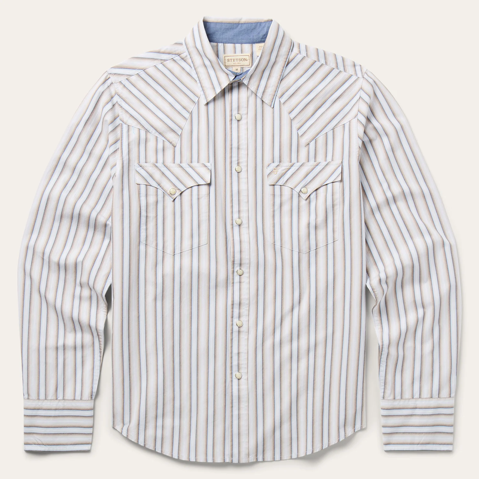 Ombre Stripe Western Shirt