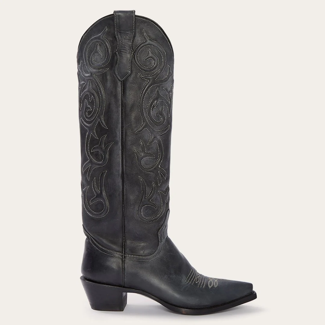Blair Corded Side Zip Cowboy Boot