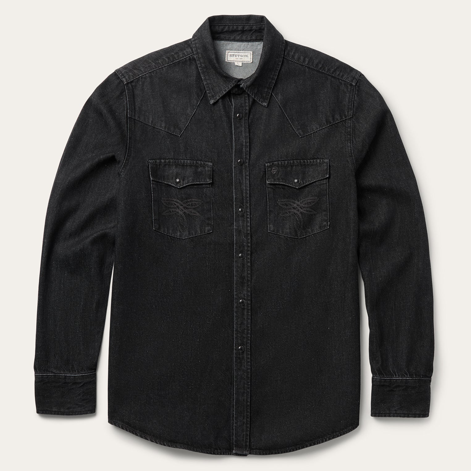 Boot Stitch Denim Shirt