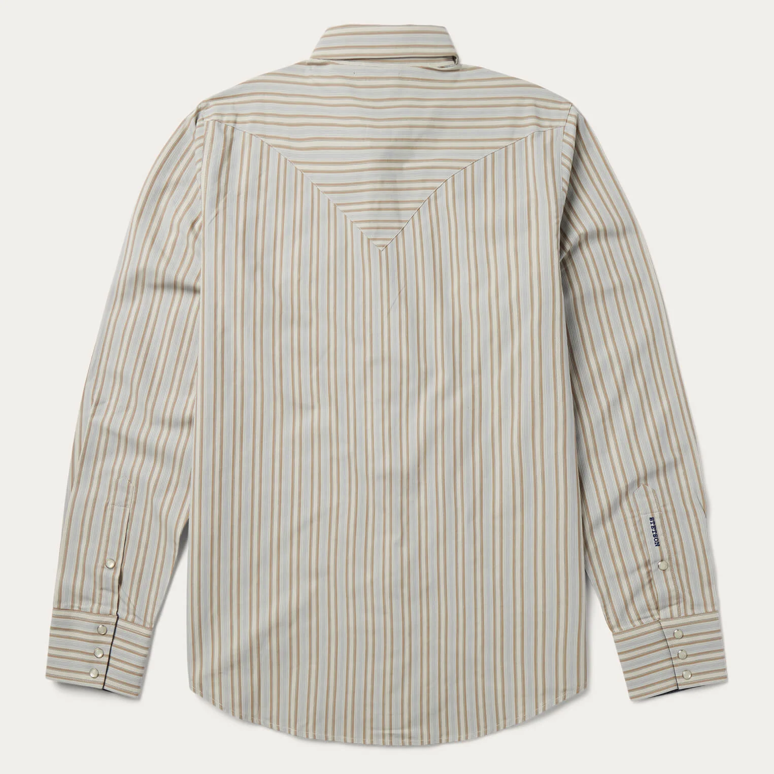Ticking Stripe Western Shirt
