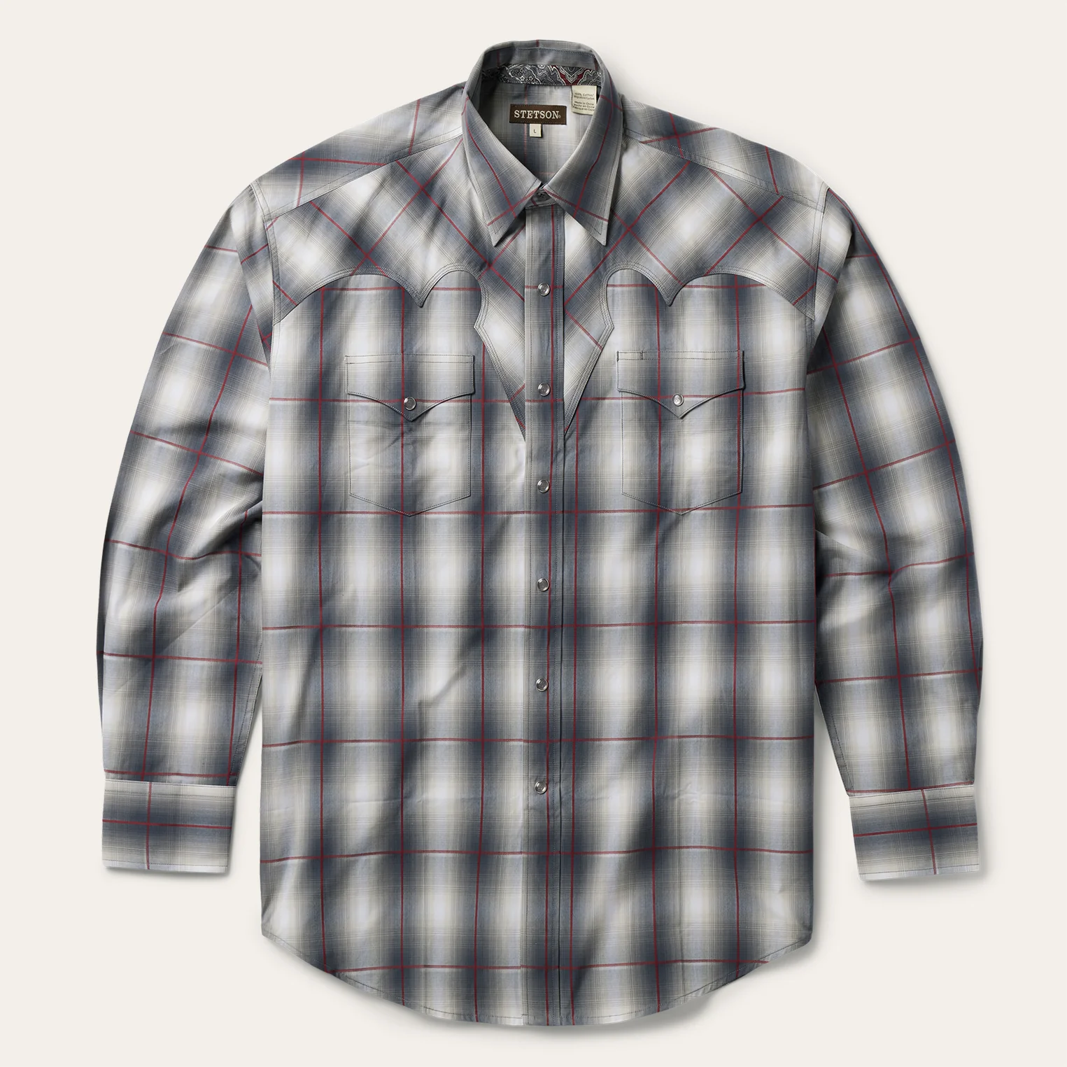 Smoke Ombre Western Shirt