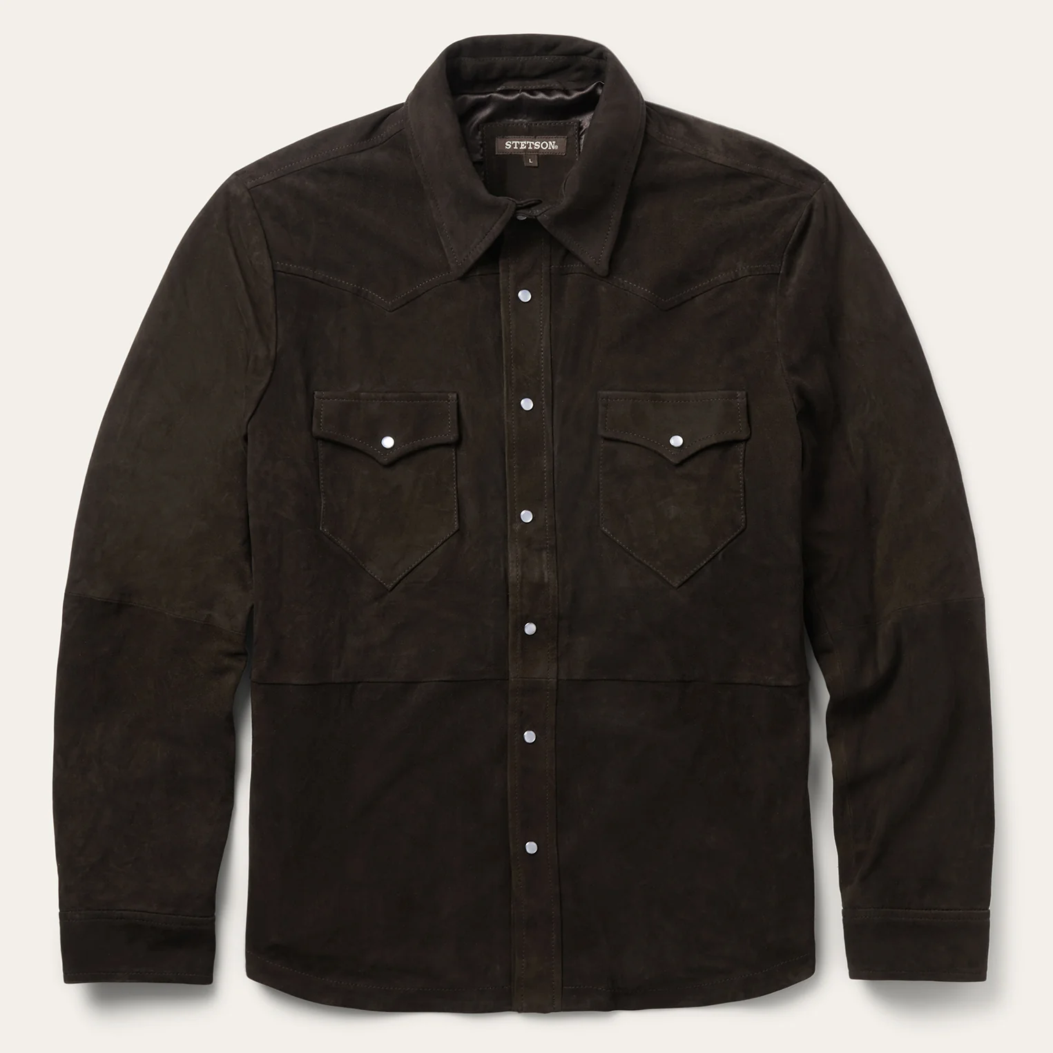 Suede Shirt Jacket