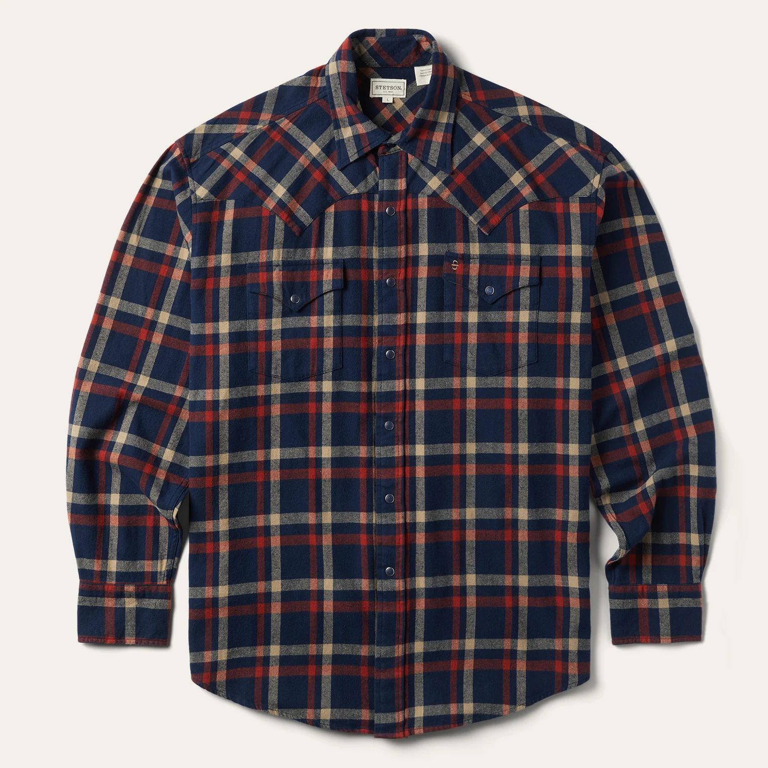 Brushed Twill Plaid Shirt