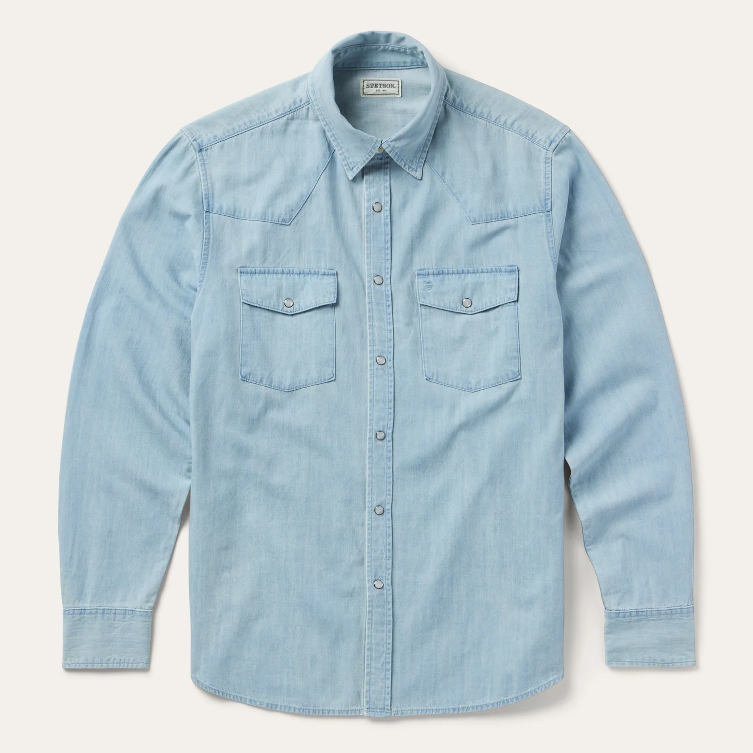 Chambray Oxford Western Shirt