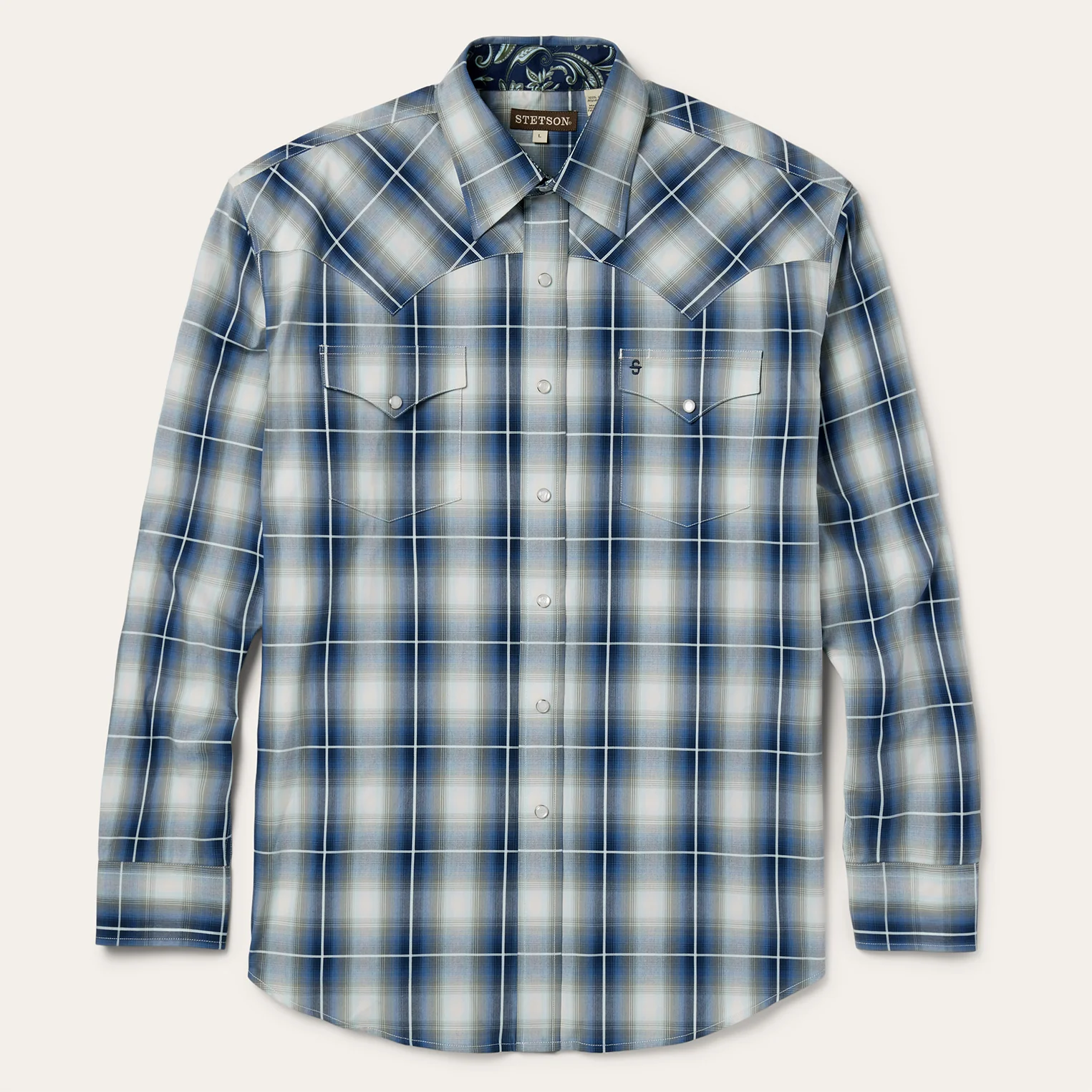 Crystal Plaid Western Shirt