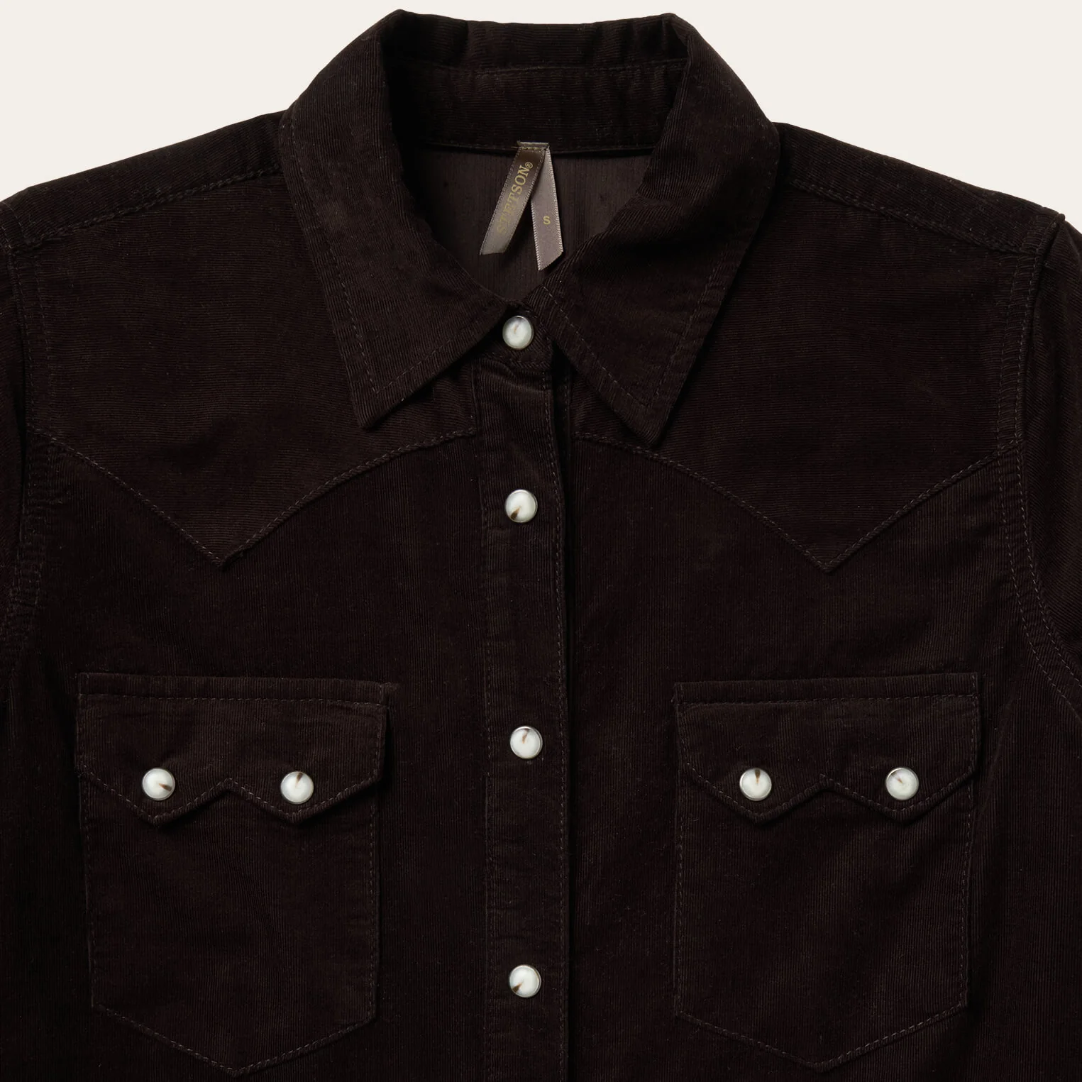 Corduroy Denim Western Shirt