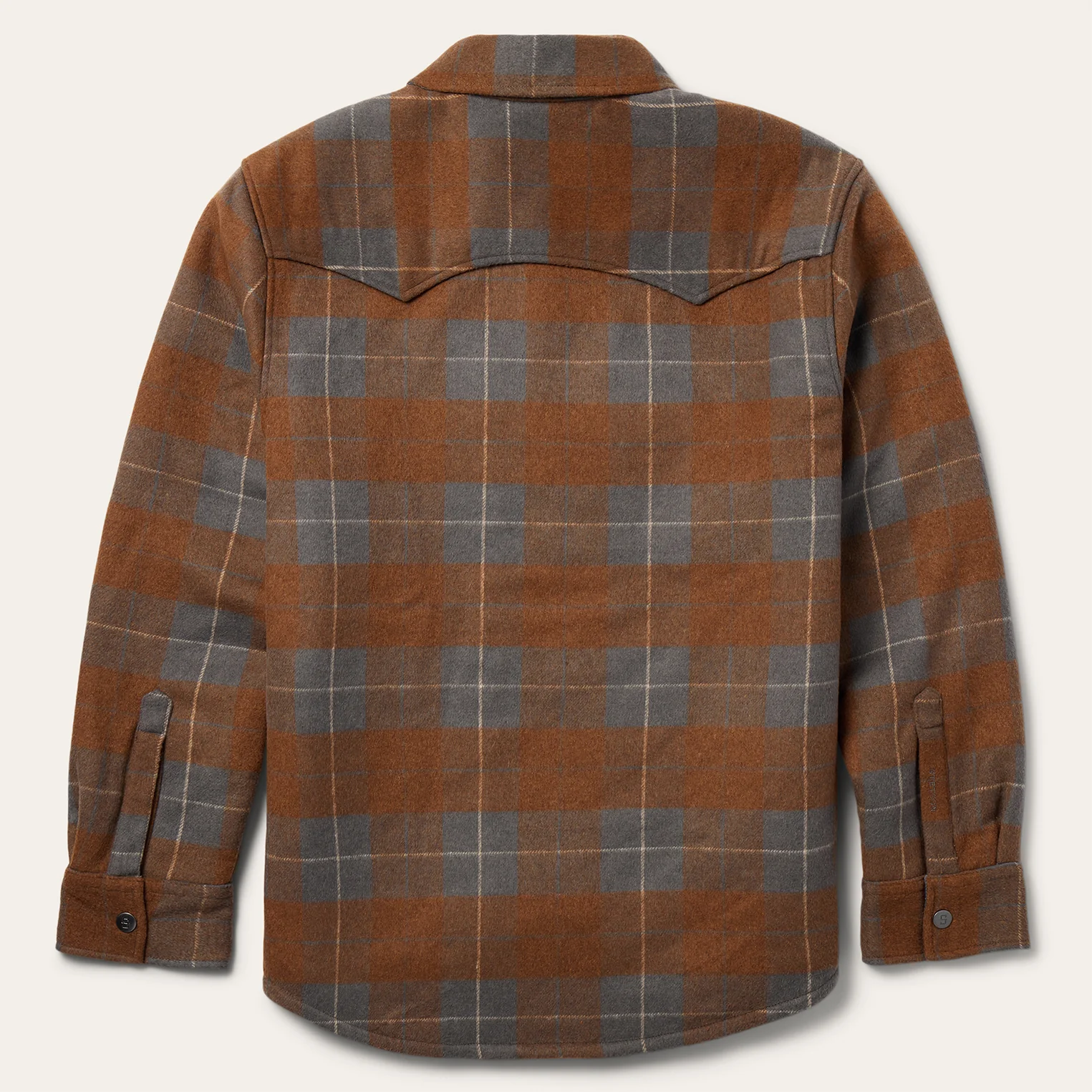 Plaid Western Shirt Jacket