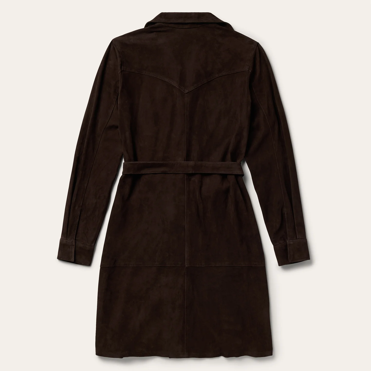 Lambskin Shirt Dress