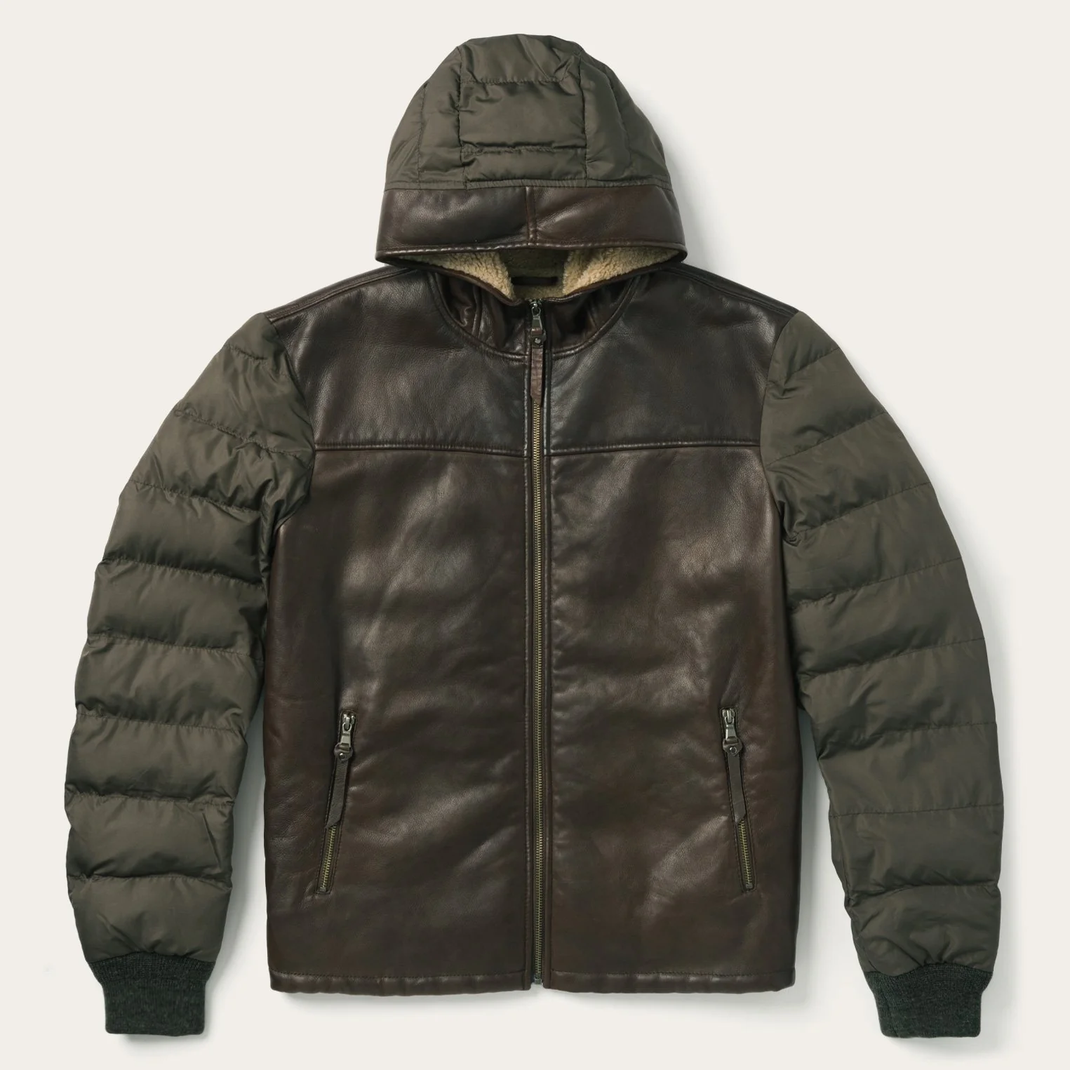 Stetson Hooded Suede Jacket