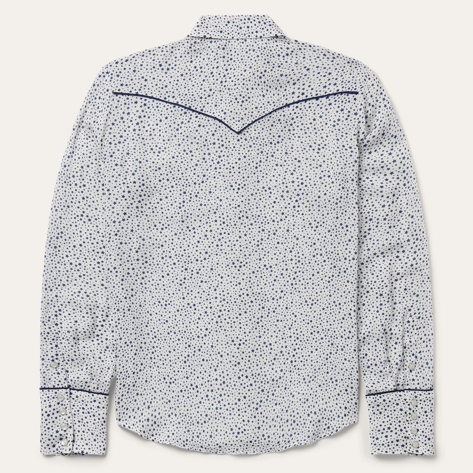 Stars Print Western Shirt