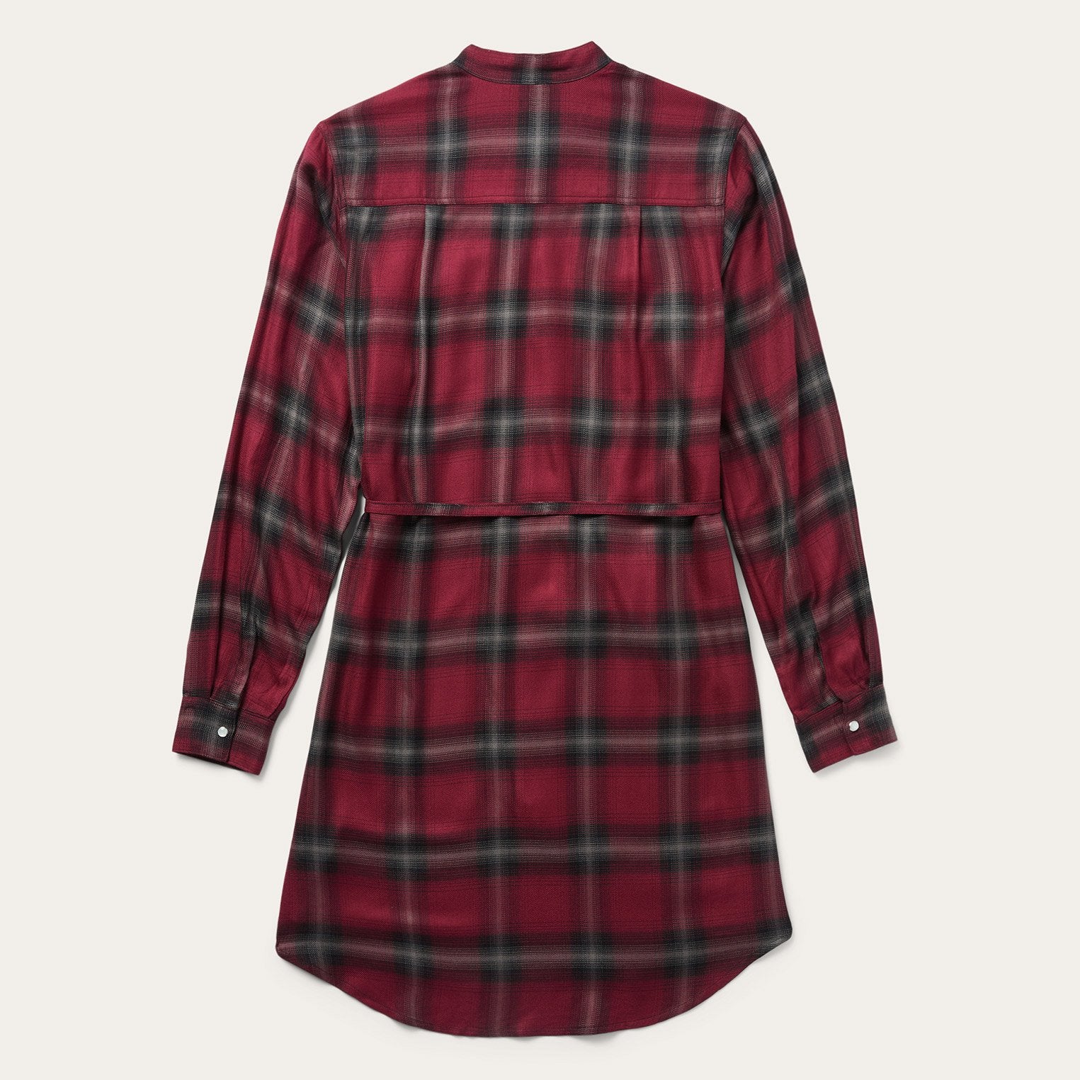Harvest Plaid Tie Dress