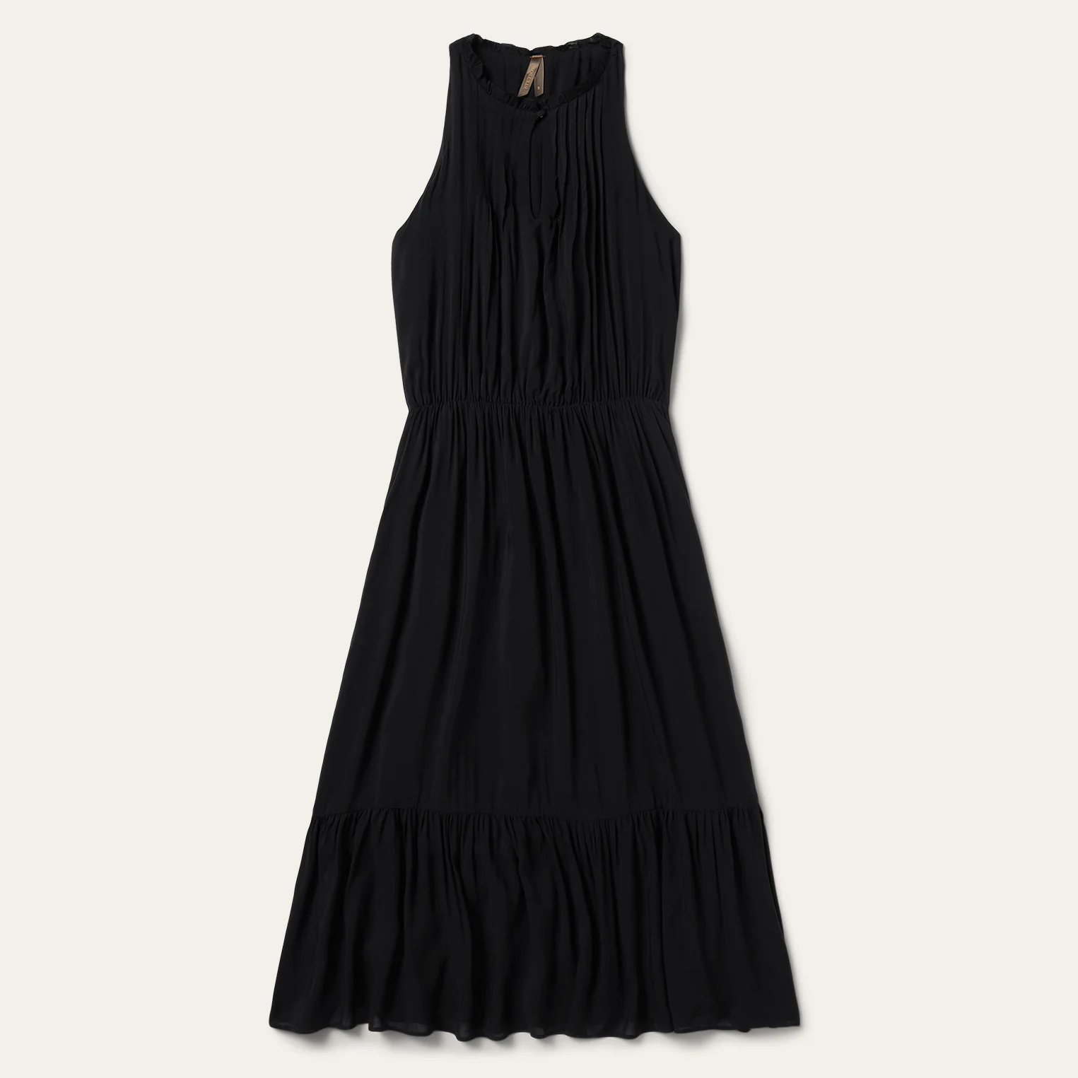 Solid Sleeveless Prairie Dress