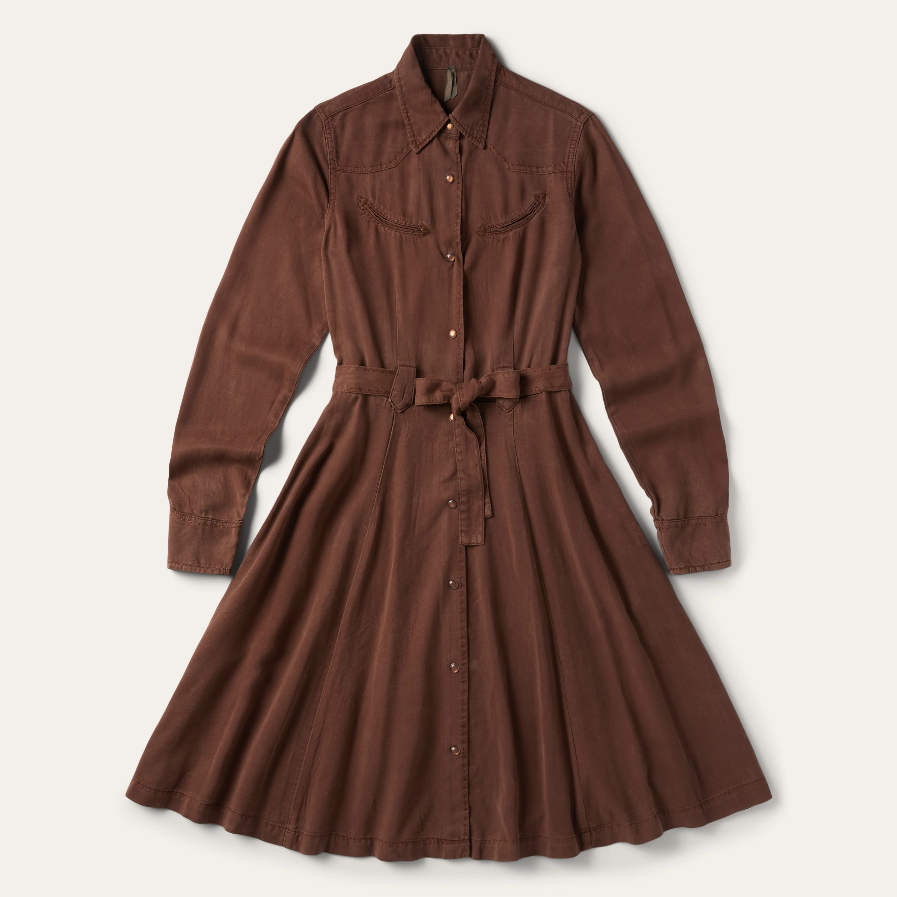 Tobacco Western Dress