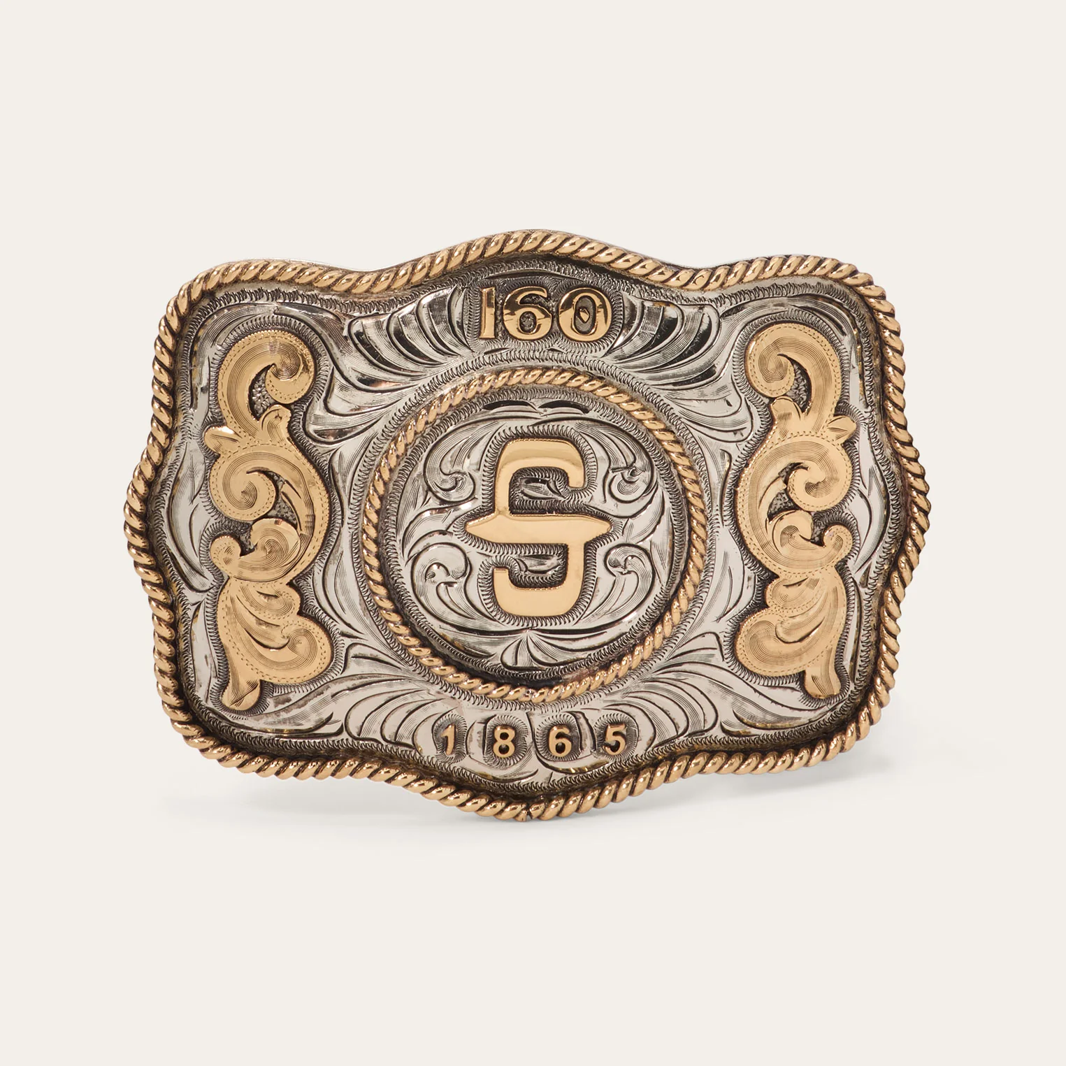 160th Anniversary Plaque Belt Buckle
