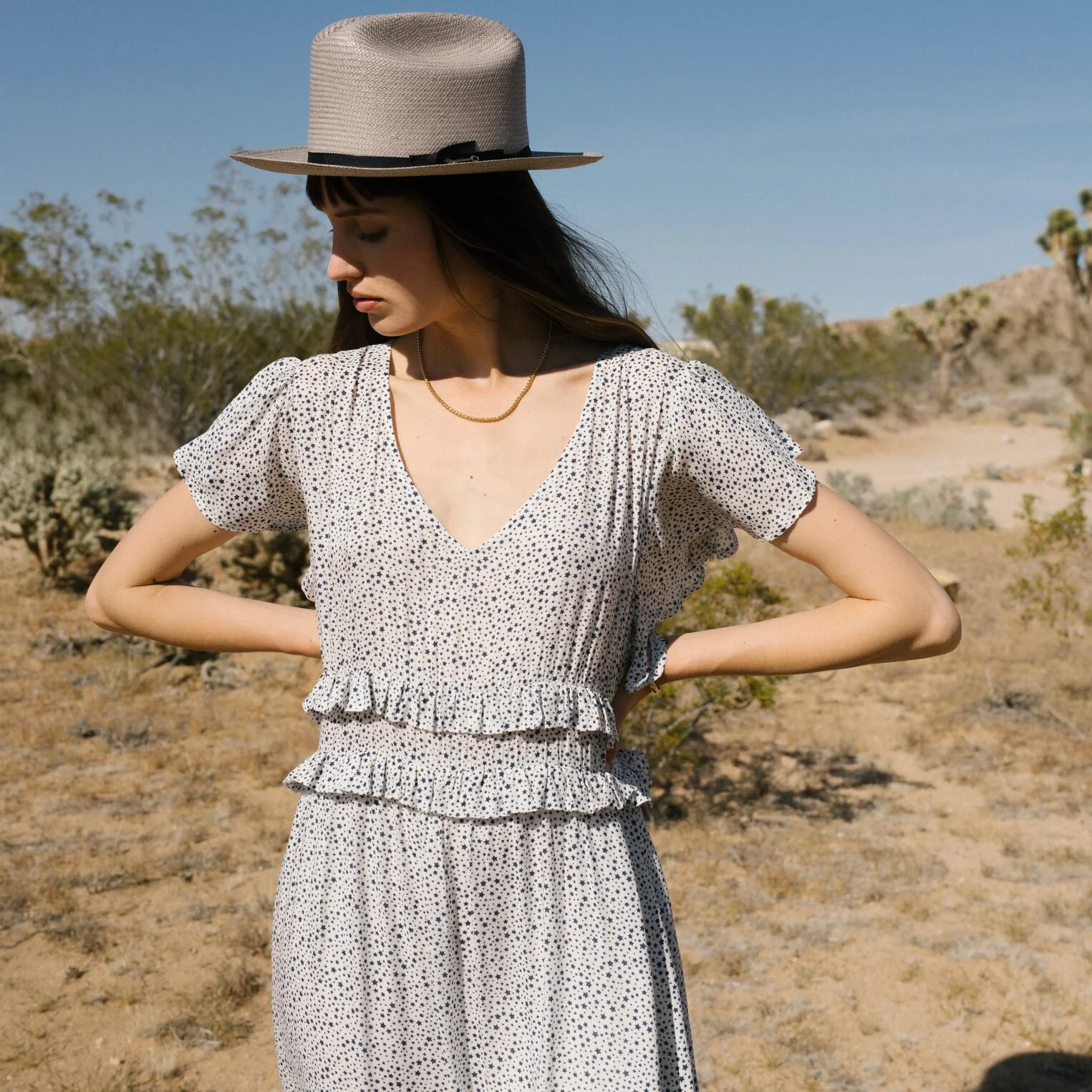 Stars Print Dress