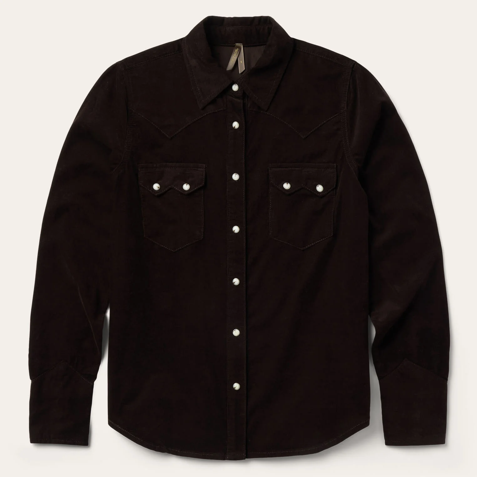 Corduroy Denim Western Shirt