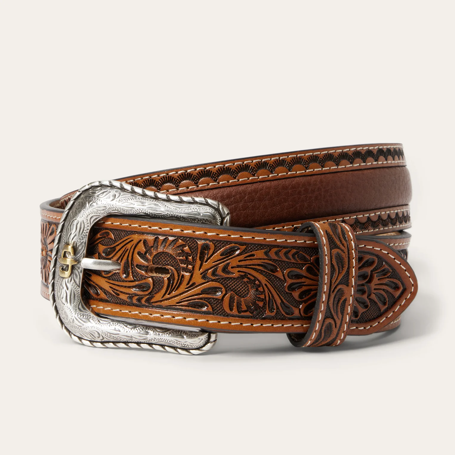 Tooled Tab Belt