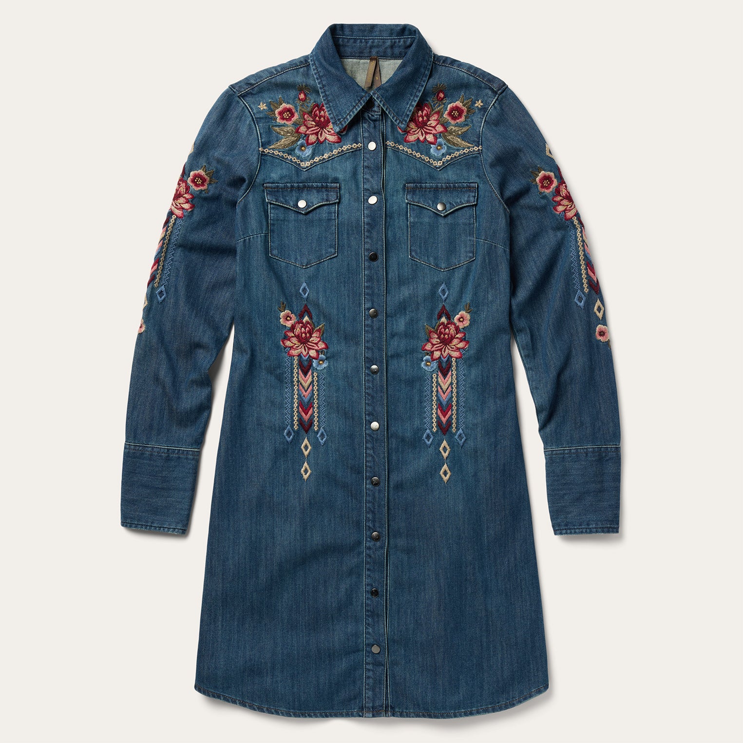 Lavish Denim Shirt Dress