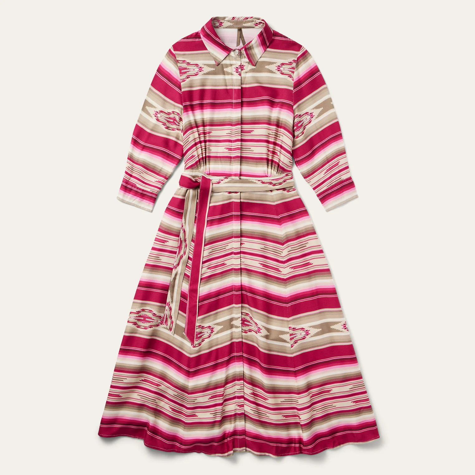 Scarlet Serape Midi Dress