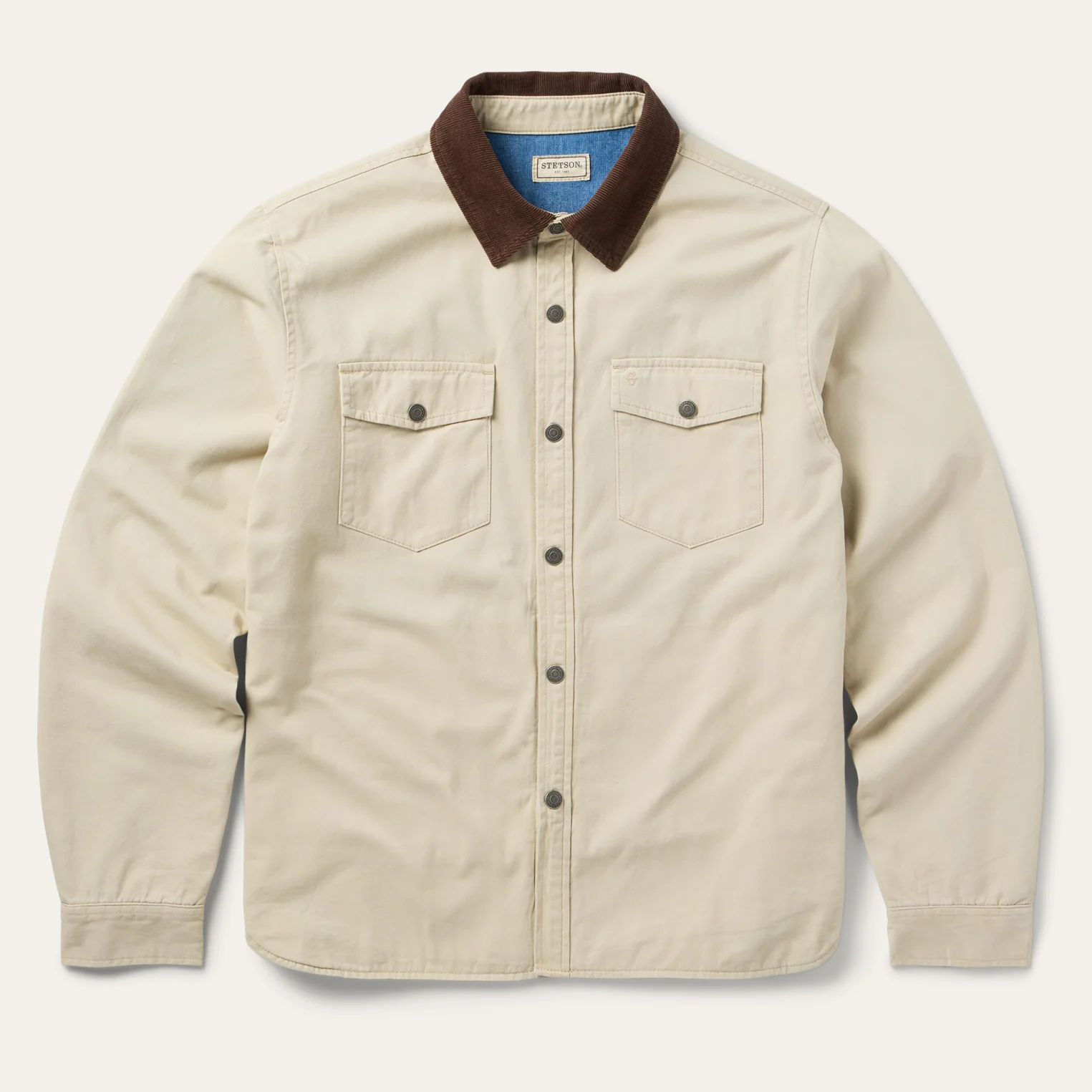 Corduroy Collar Shirt Jacket