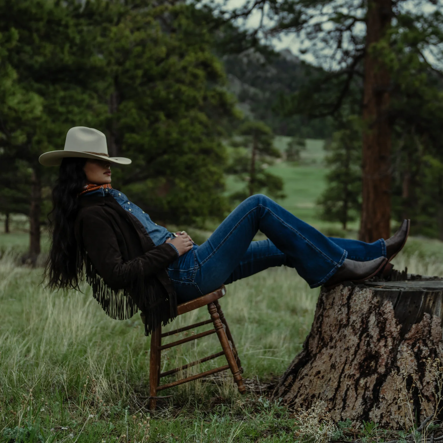 921 High Waist Flare Fit Jean