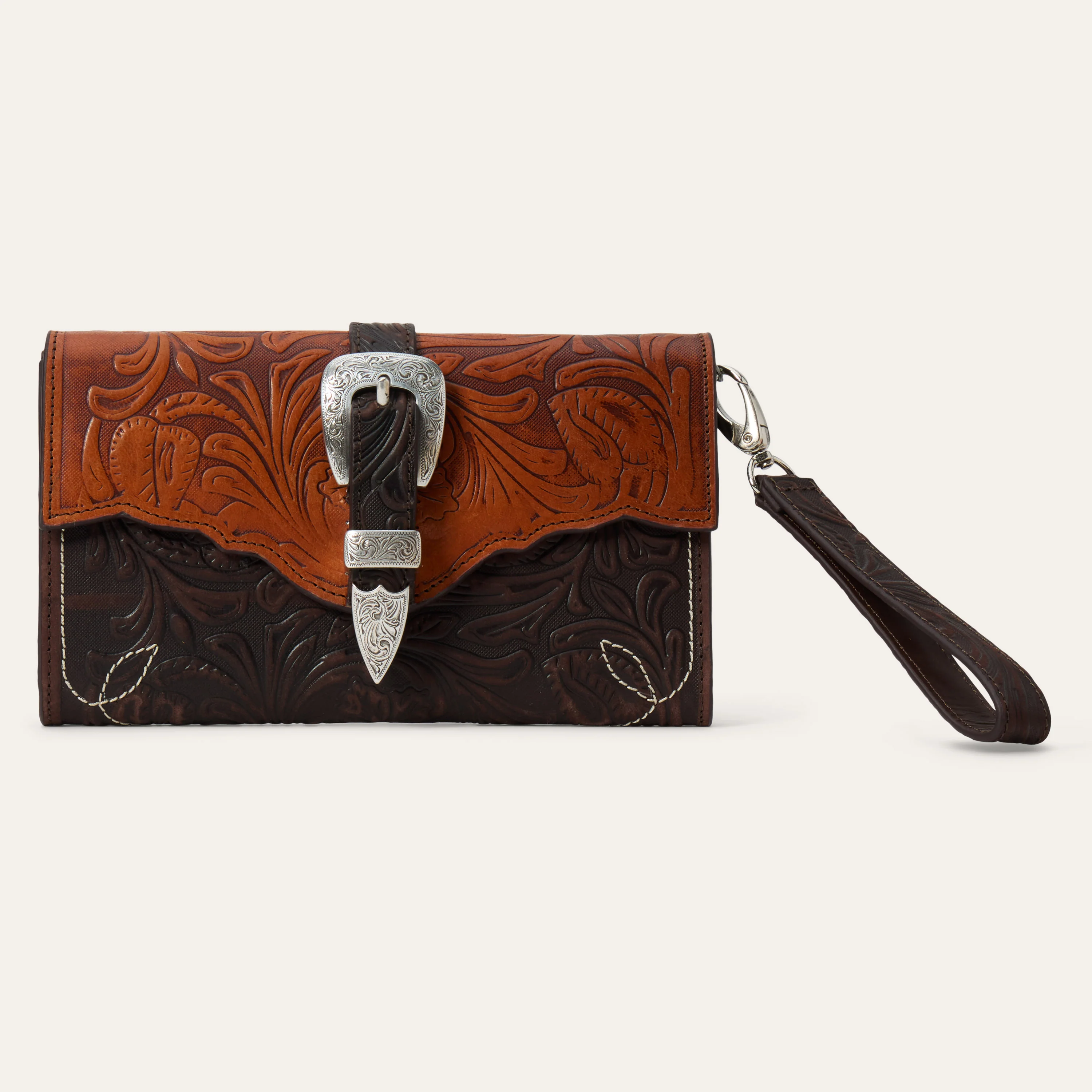 Tooled Clutch Wallet
