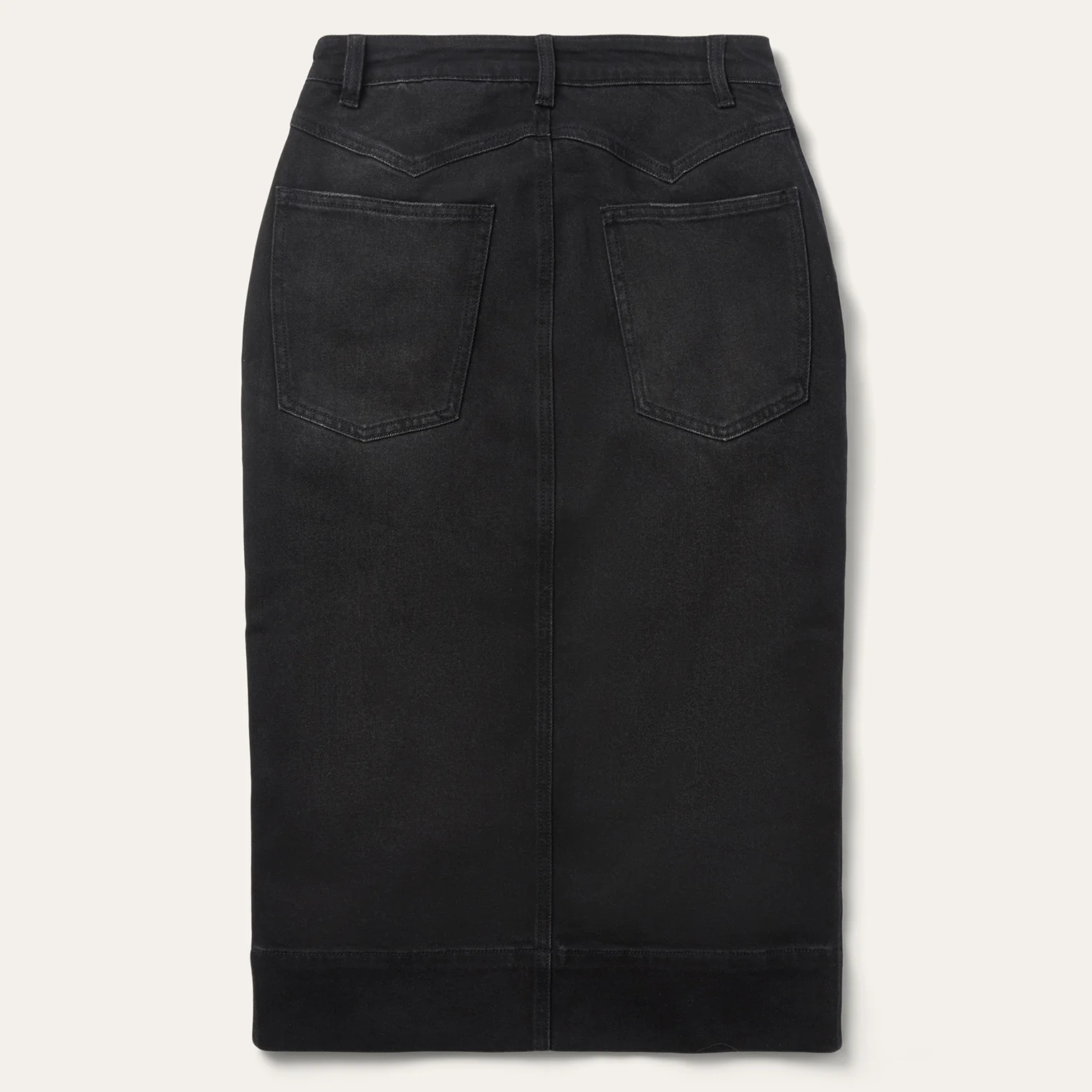 Denim Maxi Skirt