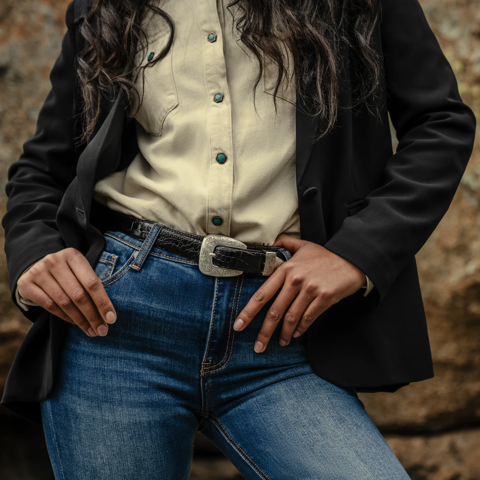 Caiman Tapered Tab Belt