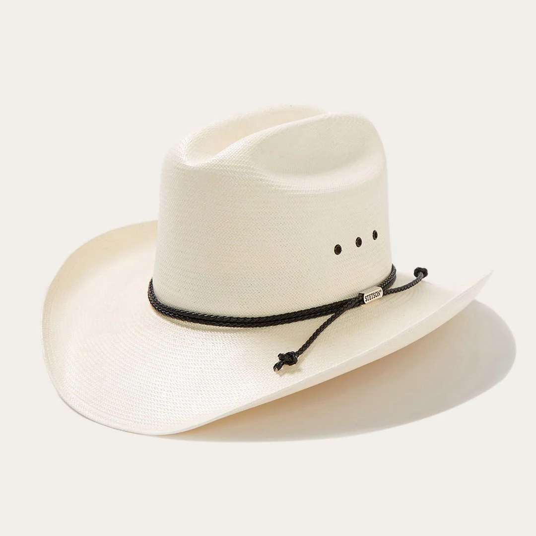 Carson 10X Straw Cowboy Hat