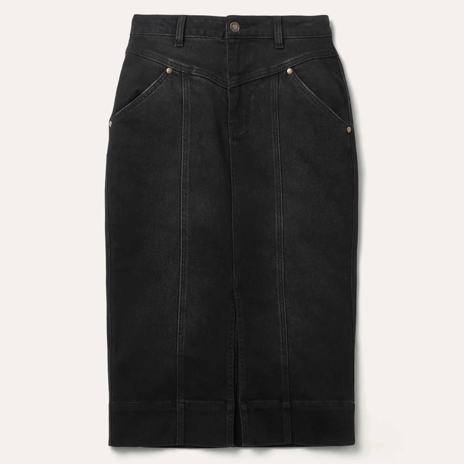 Denim Maxi Skirt