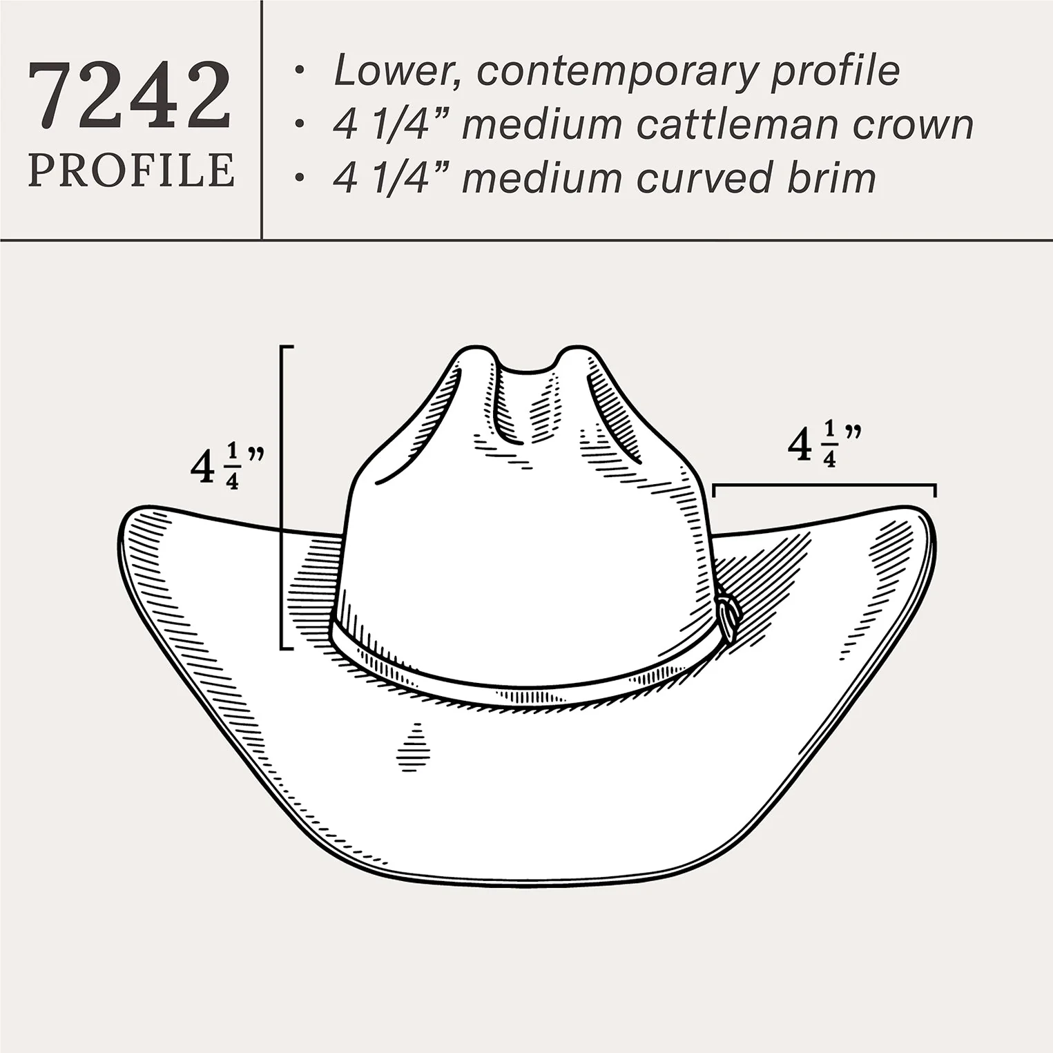 Skyline 7242 6X Cowboy Hat