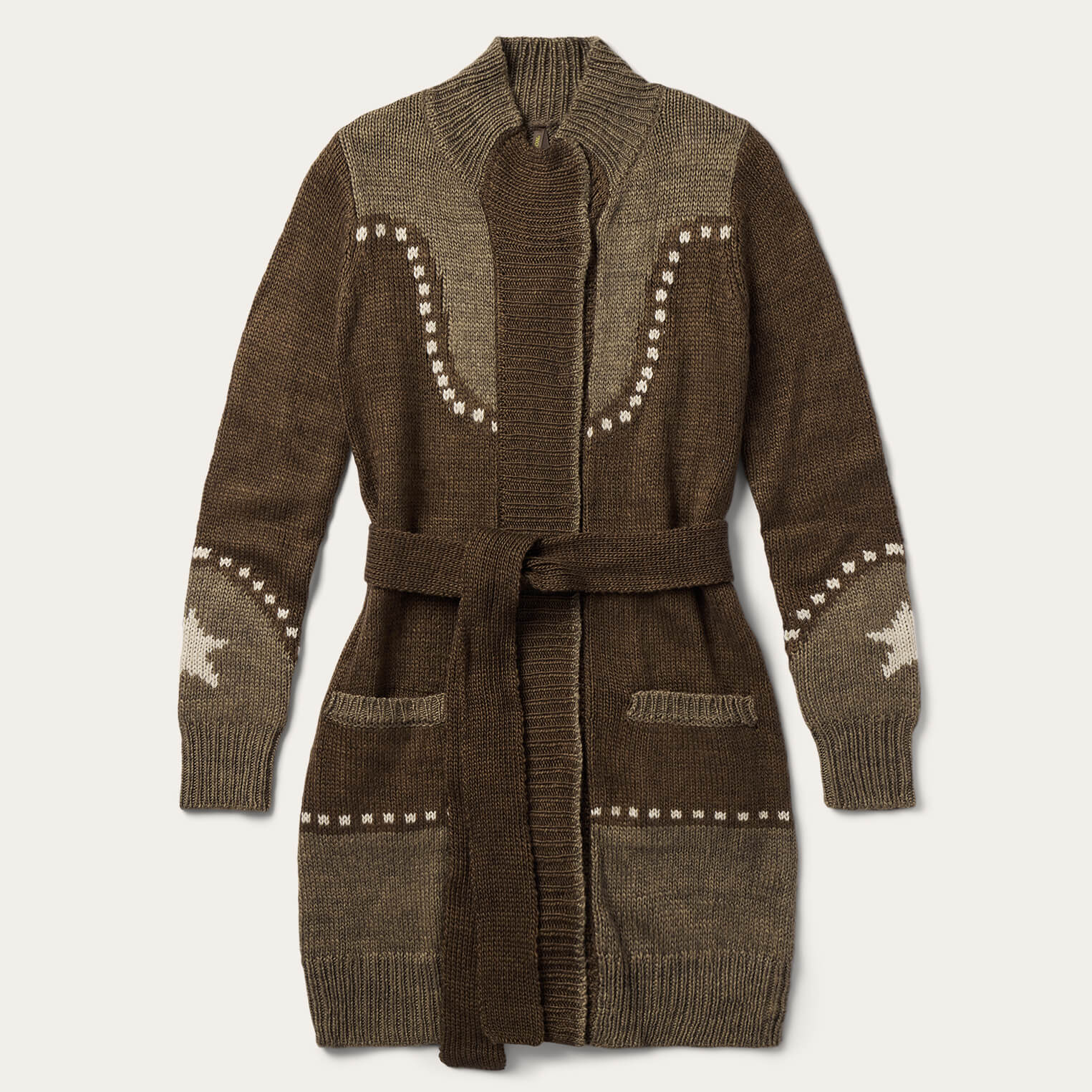 Steer & Star Belted Cardigan