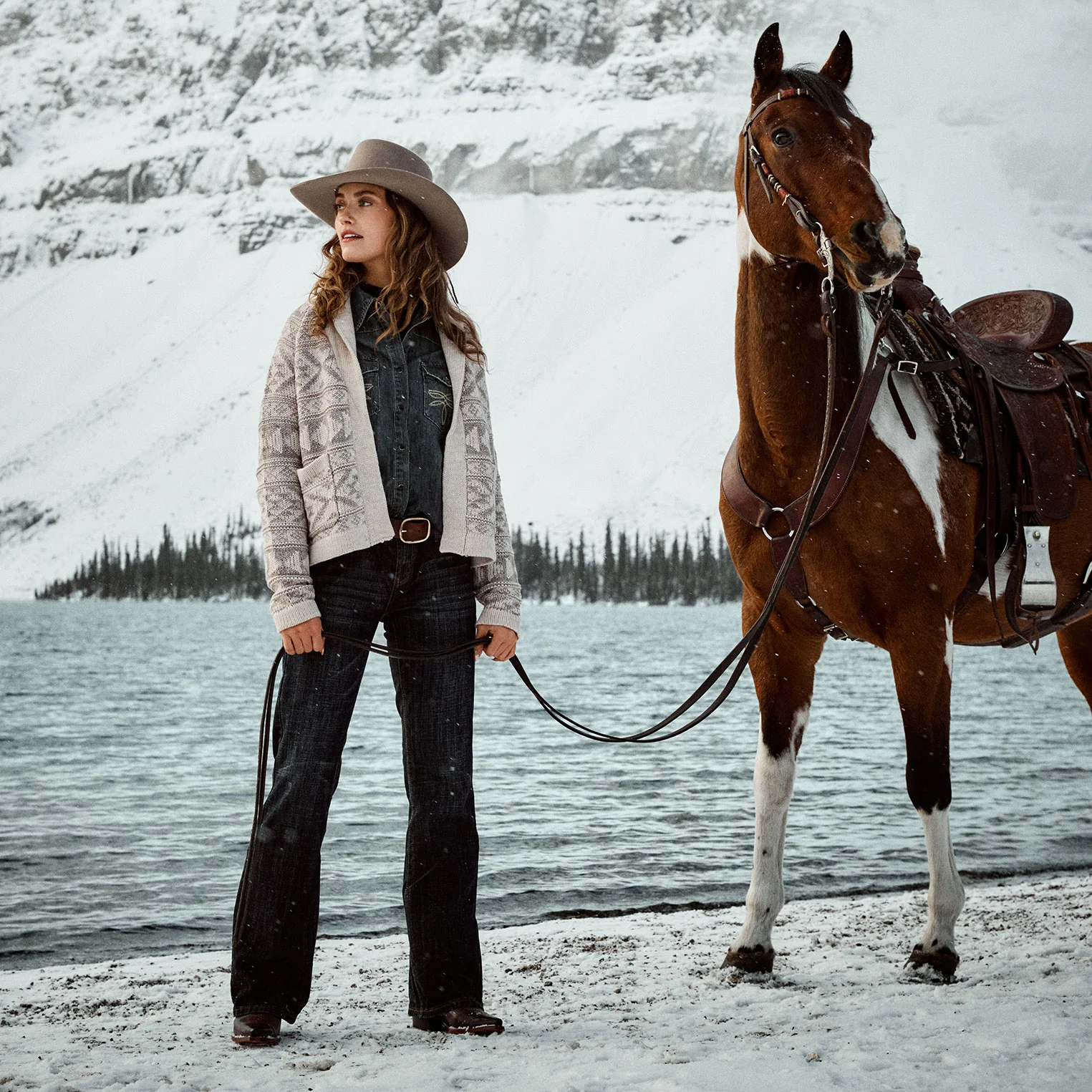 Cropped Shawl Collar Cardigan